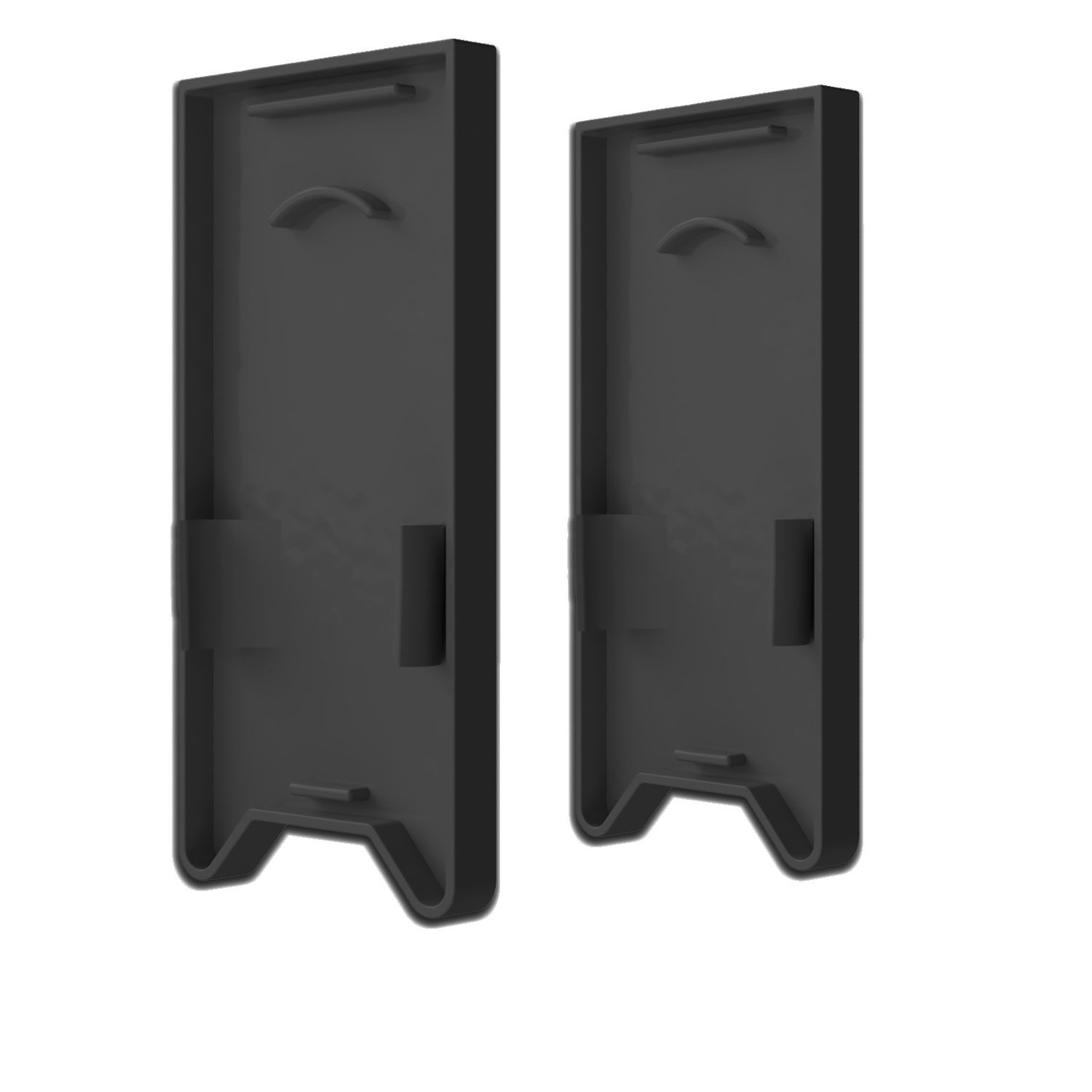 ISOLED Endkappe EC121 mit Lichtfalle, schwarz für Leuchtenprofil HALON mit U-Cover C68, 2 Stück ISOLED Endkappe EC121 mit Lichtfalle, schwarz für Leuchtenprofil HALON mit U-Cover C68, 2 Stück - 1