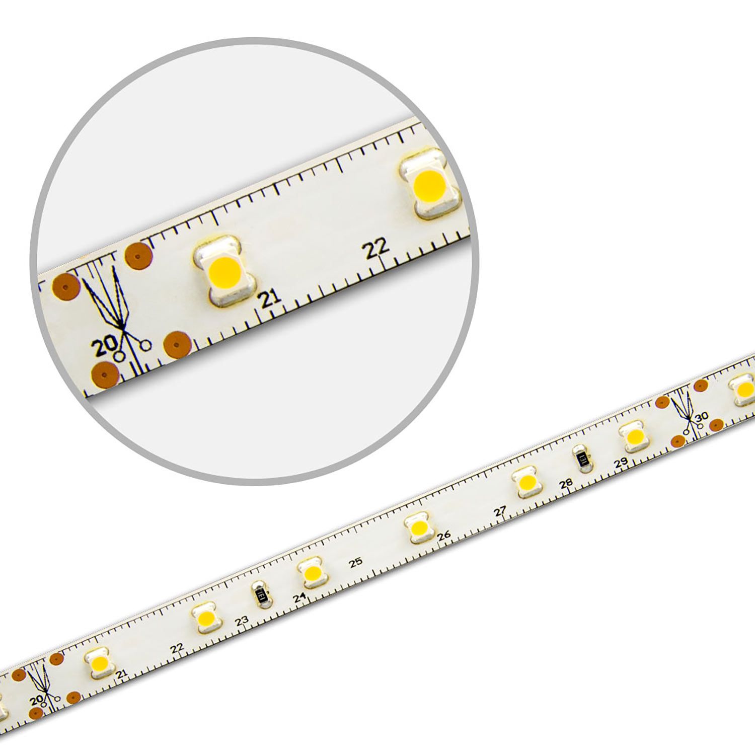 ISOLED LED SIL840 Flexband, 24V DC, 4,8W, IP20, 4000K, 5m Rolle, 60 LED/m - 1