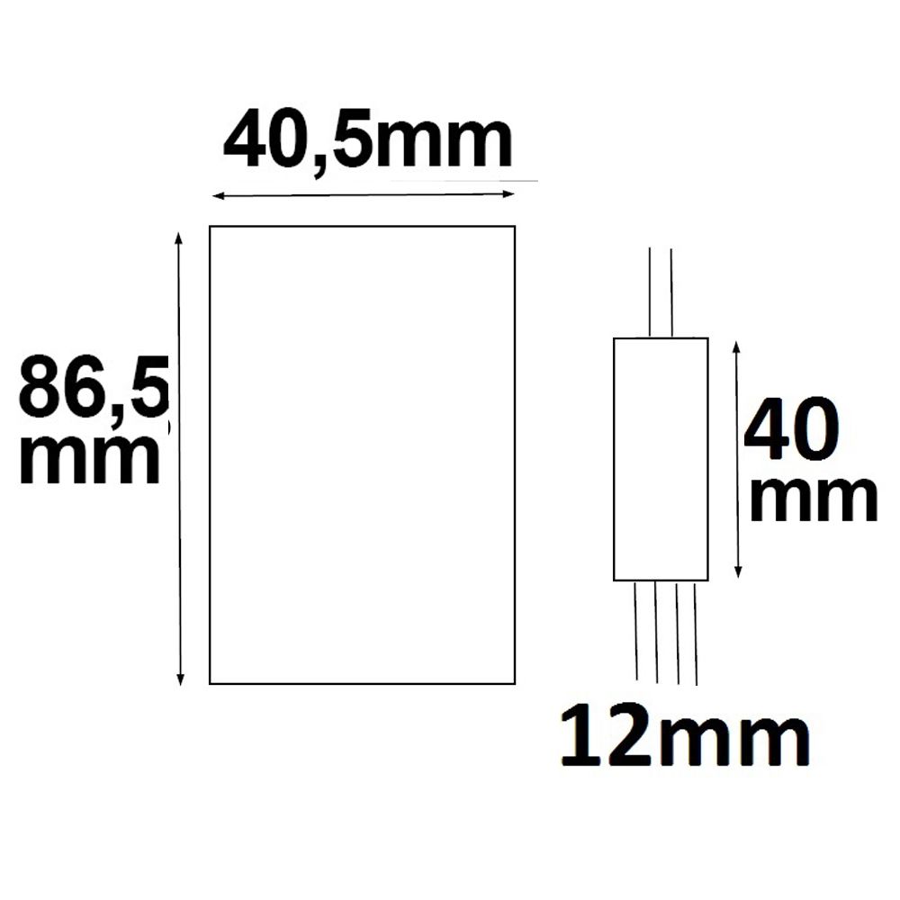 ISOLED LED Strip Mini RGB Funk-Fernbedienung, 3 Kanal, 12-24V DC 3x2A - 2