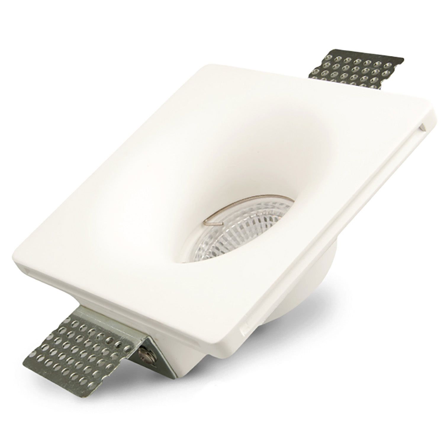 ISOLED Gips Einbaustrahler für GU10/MR16 Spots, rückversetzt, trichterförmig, weiß ISOLED Gips Einbaustrahler für GU10/MR16 Spots, rückversetzt, trichterförmig, weiß - 1