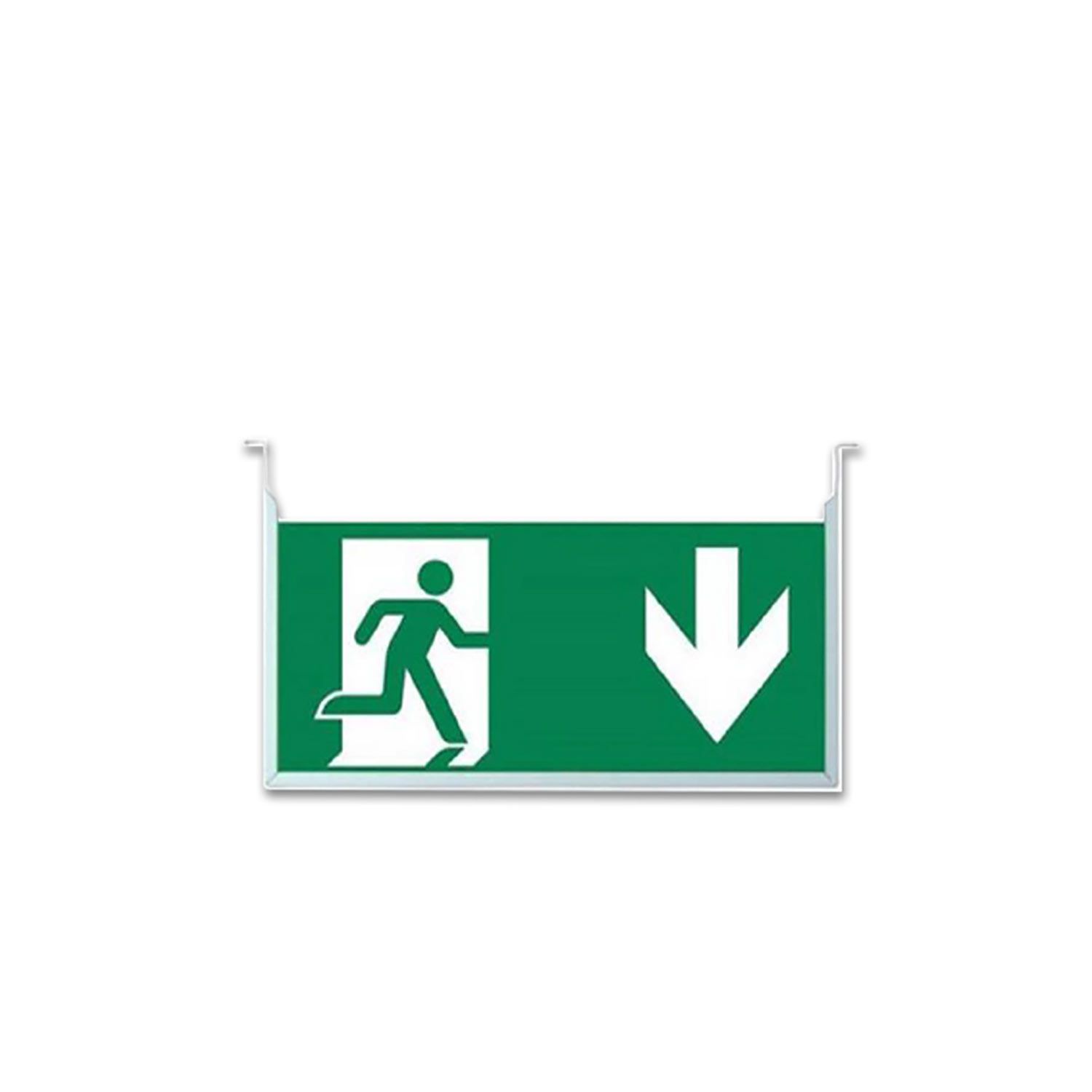 ISOLED Vertikales Schild für LED Notlicht/Fluchtwegleuchte UNI4 ISOLED Vertikales Schild für LED Notlicht/Fluchtwegleuchte UNI4 - 1