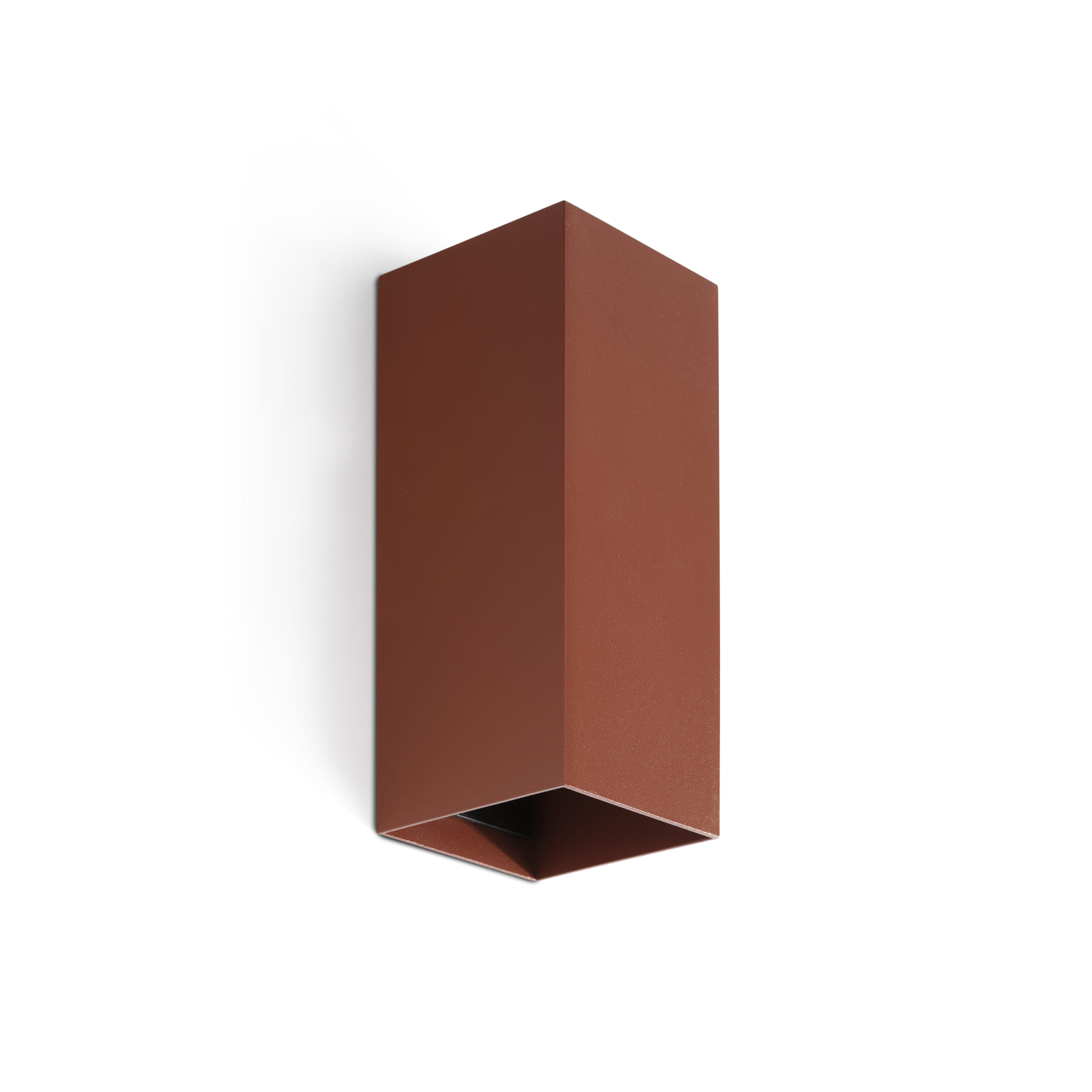 Faro LUNE 2L Quadratische Wandleuchte terrakotta Faro LUNE 2L Quadratische Wandleuchte terrakotta - Produktbild 1