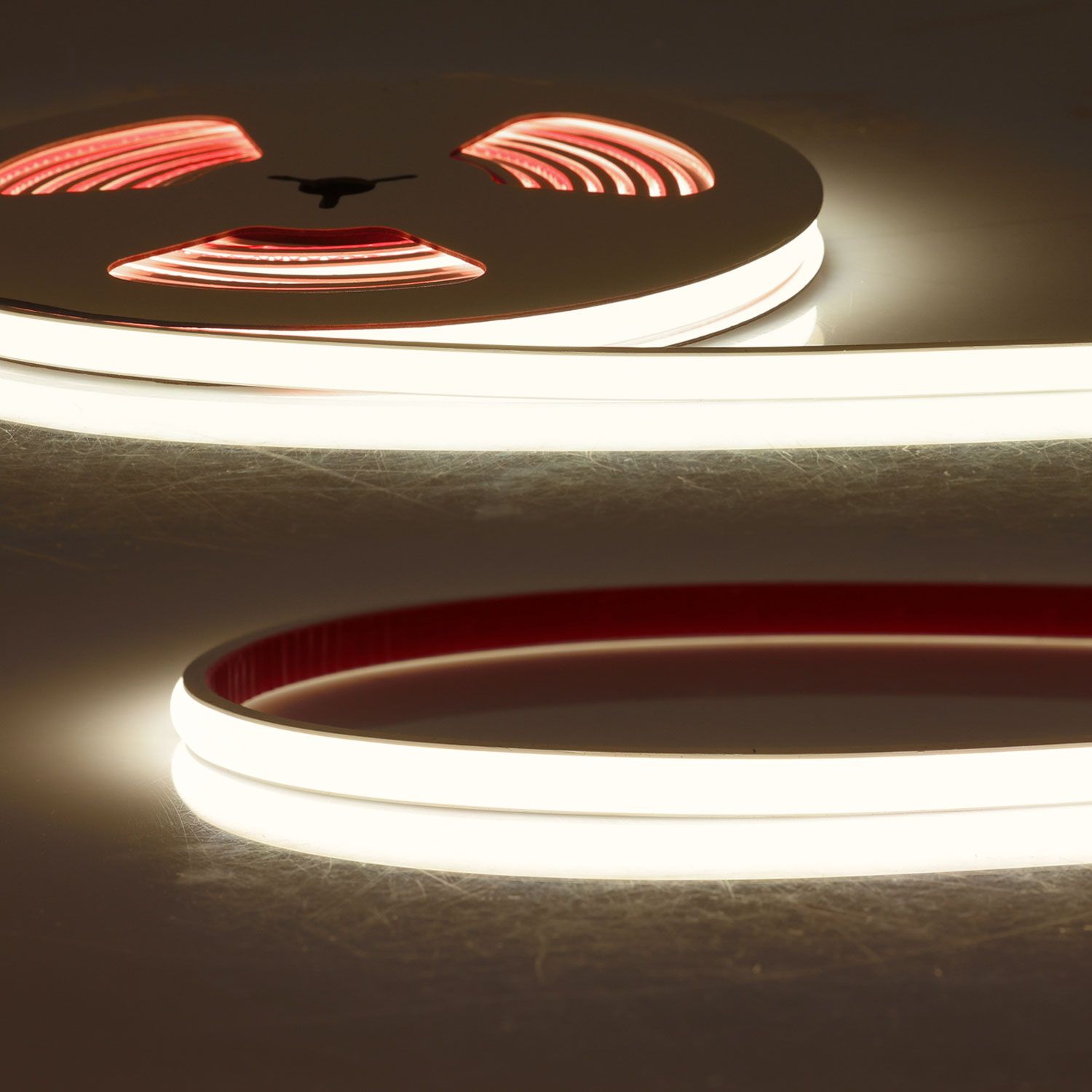 ISOLED LED FC927 24V Flextube 10 W, IP66, 2700K, 5m Rolle, 240 LED/m, MiniAmp, MiniCut - 1
