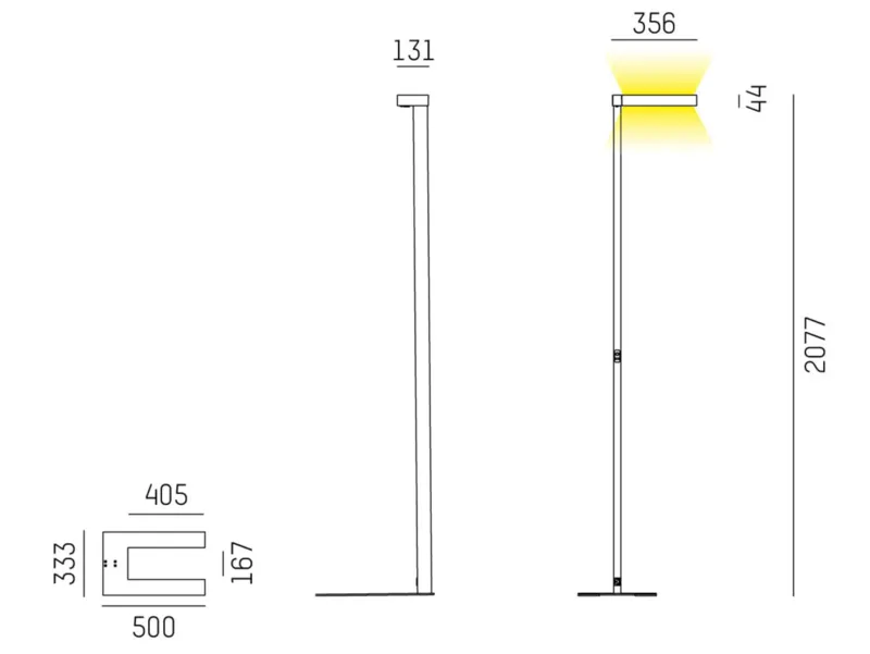 Molto Luce CONCEPT RIGHT F (schwarz) - 2