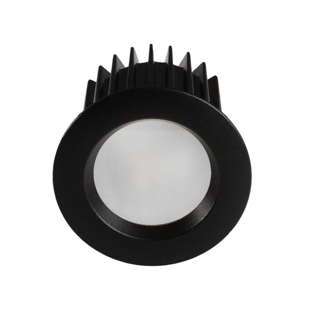 Emilum LED-Spot 24V, 10W, 3000K, CRI90 Schwarz - 2