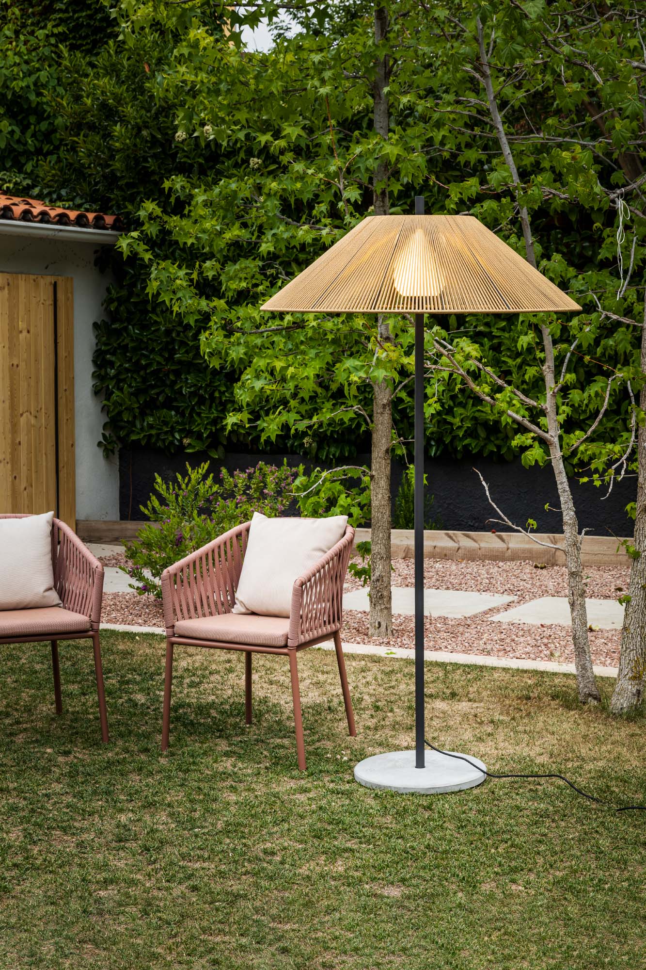 Faro SAIGON OUT ockerfarbene Stehlampe 2M C100 - 3