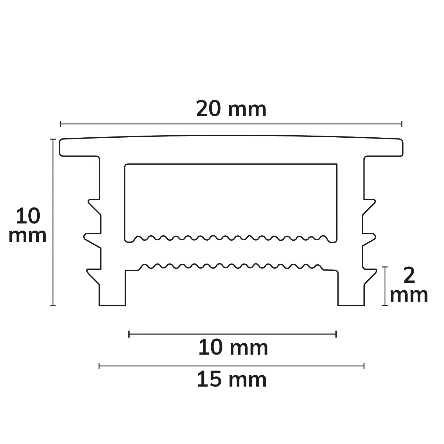 ISOLED FLEX-COVER16 Twist+Bend, Silikon, opal, 45% Transm., 5m Rolle - 3