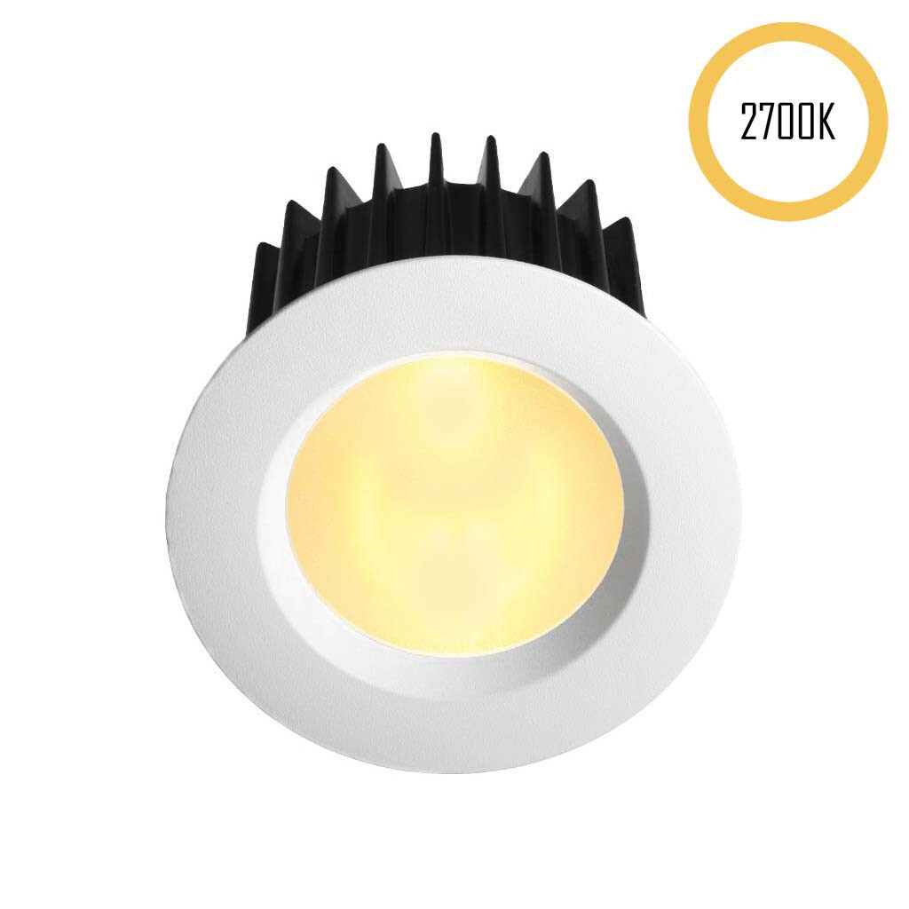 Emilum LED-Spot 24V, 8W, 3000K, CRI90 Weiß - Produktbild 1