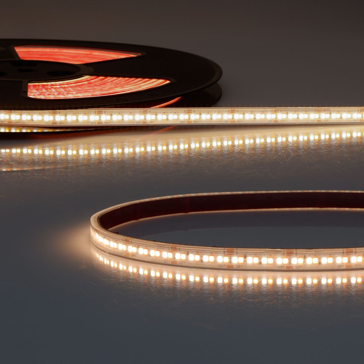 ISOLED LED CRI918/940 CCT Flexband, 48V DC, 6W+6W, IP67, 10m Rolle, 256 LED/m - 1