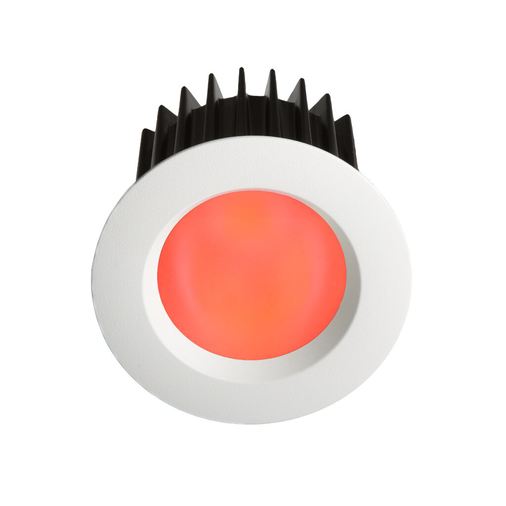 Emilum LED-Spot 24V, 8W, RGBW/2700K, CRI90 Weiß - Produktbild 3
