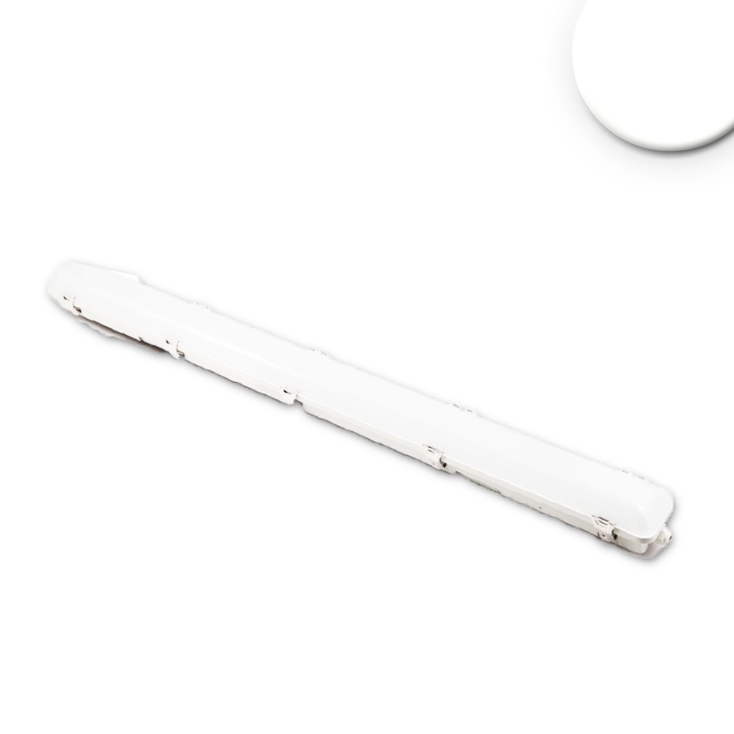 ISOLED LED Wannenleuchte 120cm, IP65, PowerSwitch 22-40W, 6000K - 1