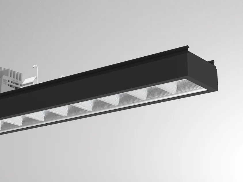 Molto Luce TRAIL LIGHT INSERT OFFICE CHROM (schwarz) - 1