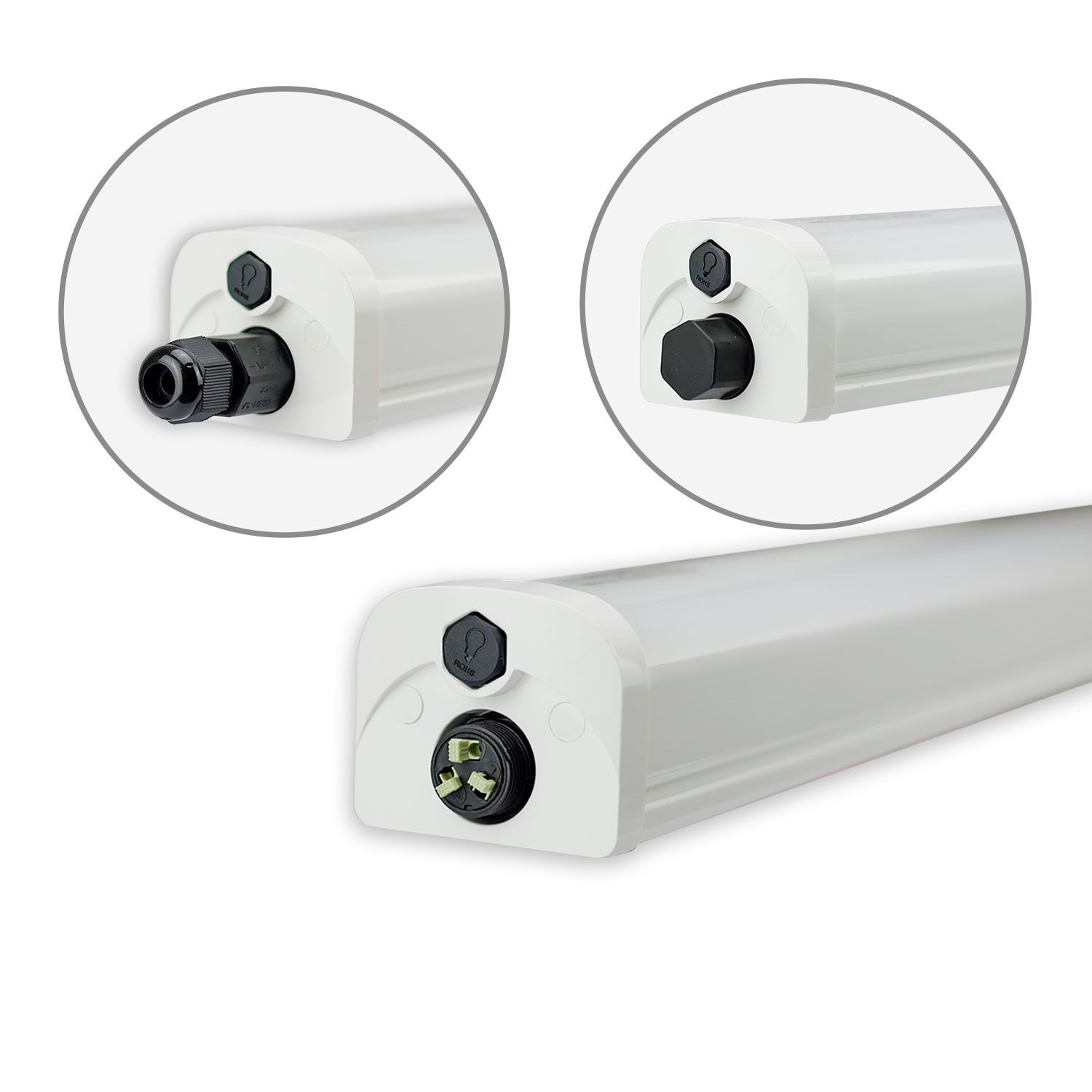 ISOLED LED Linearleuchte Professional 150cm 60W, IP66, neutralweiß - 9