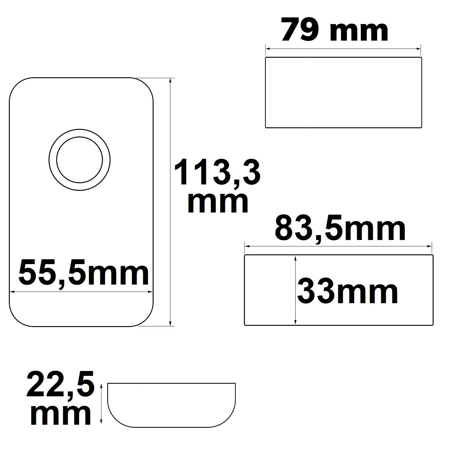 ISOLED Wireless touch LED PWM-Dimmer, 1 Kanal, 12-24V DC 9A - 2