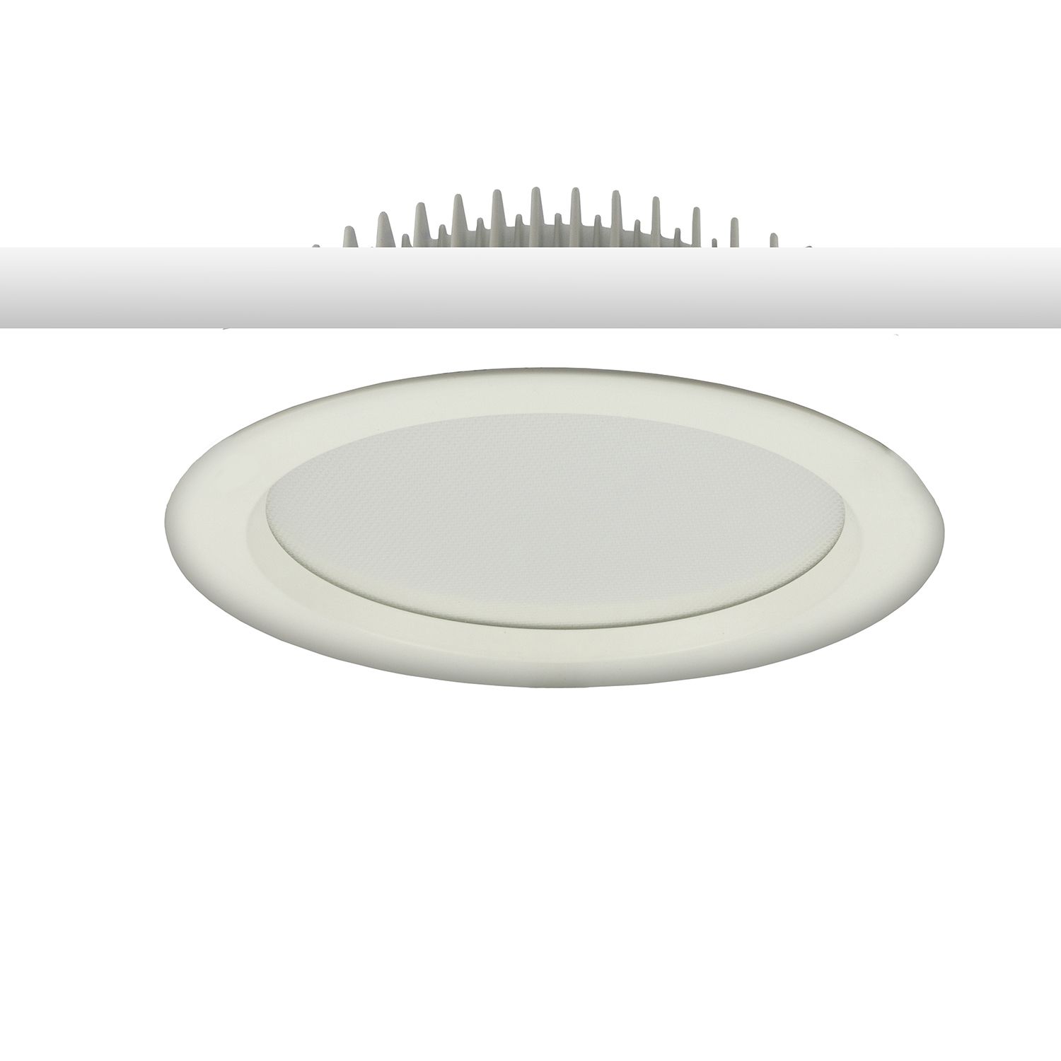 ISOLED LED Downlight blendungsreduziert, 35W, rund, DN228, CRI90, Switch 3000|3500|4000K, dimmbar - 5