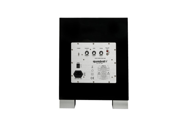 Quadral QUBE CS10 Active Subwoofer Black HG - Produktbild 2