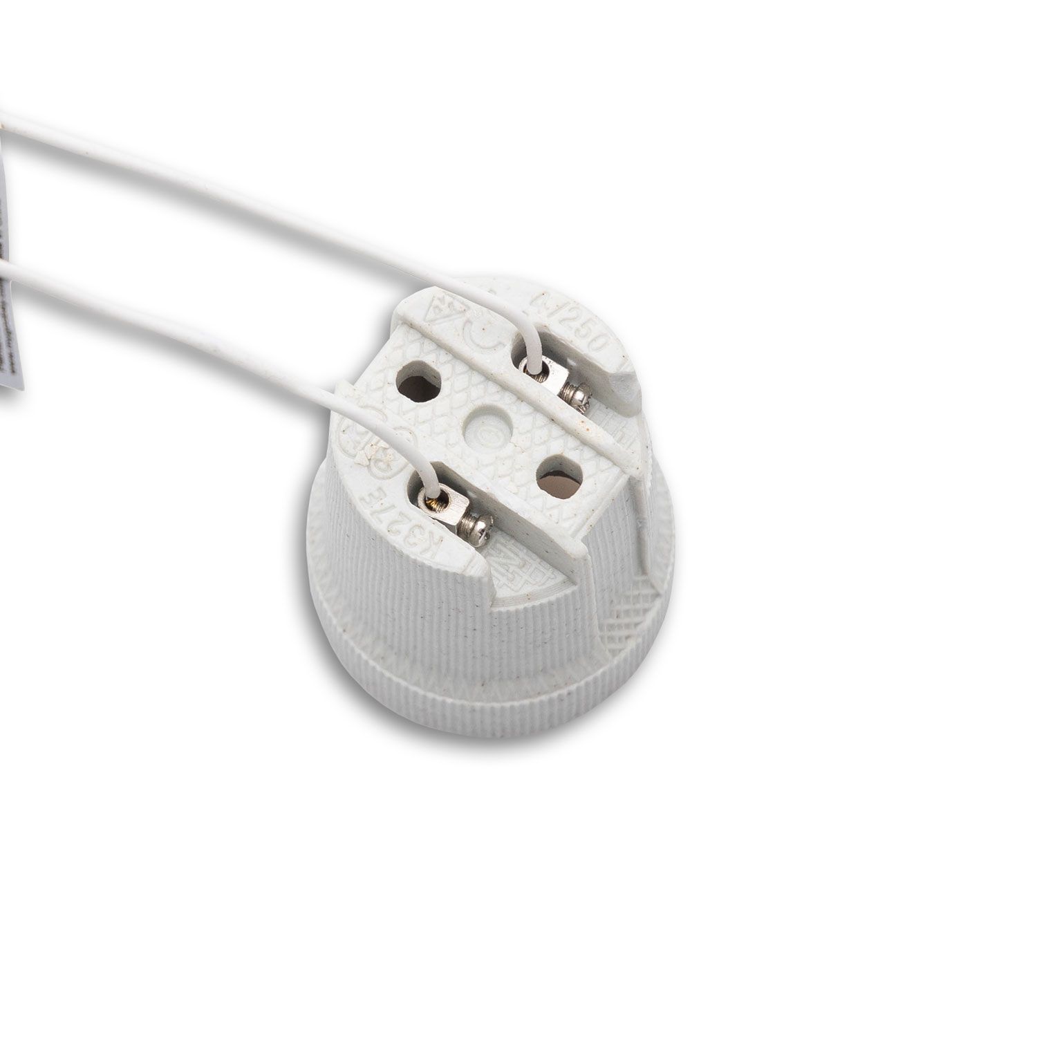 ISOLED E27 Fassung Keramik, 0-230V - 2