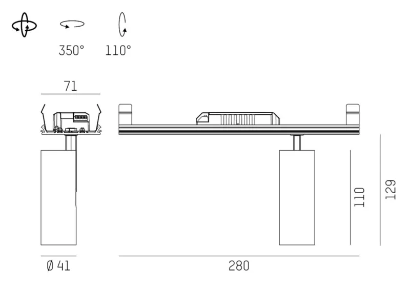 Molto Luce LOG 2.1 ROGGA EINSATZ 1-FLAMMIG (weiß) - Produktbild 2