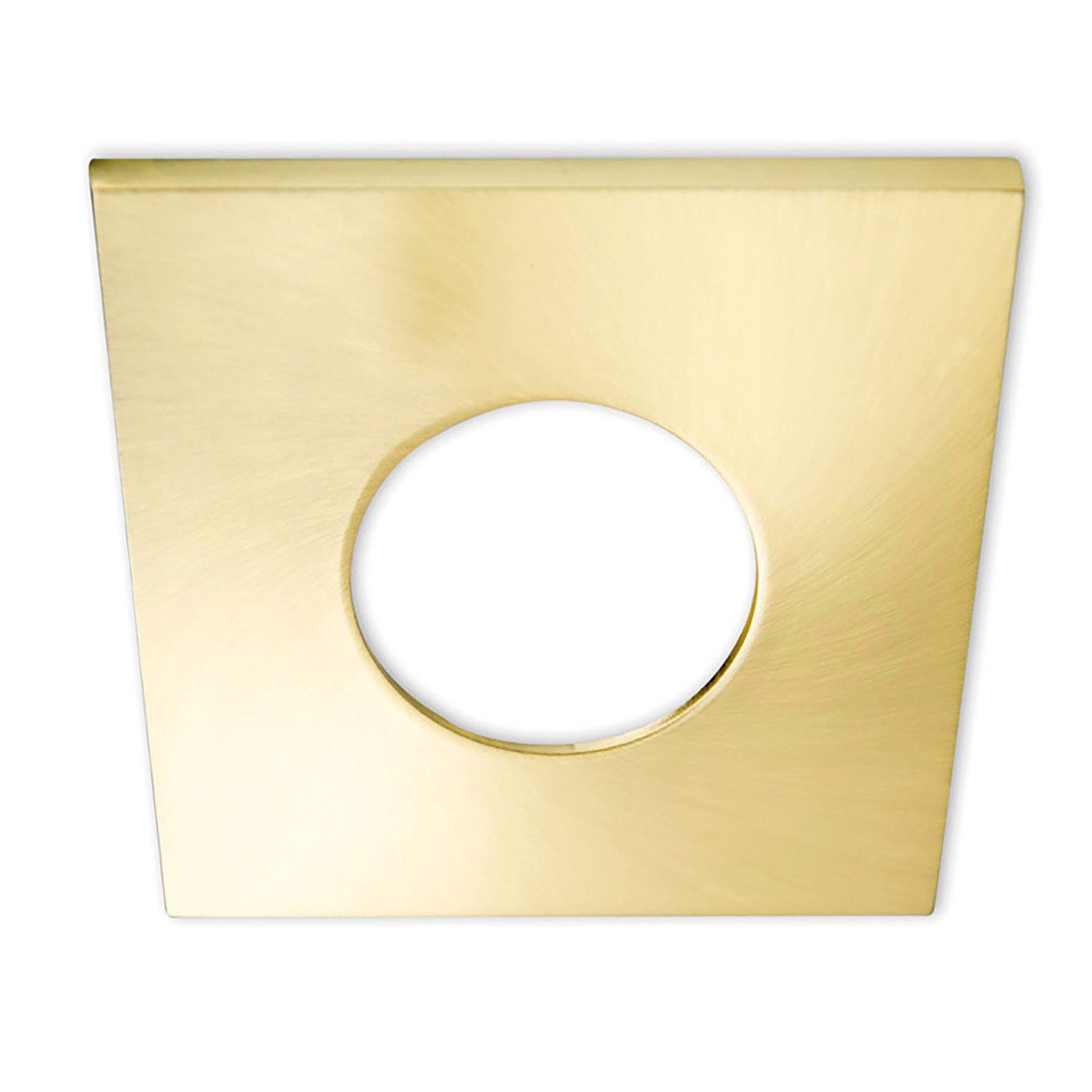 ISOLED Cover Aluminium eckig gold gebürstet für Sys-68 ISOLED Cover Aluminium eckig gold gebürstet für Sys-68 - 1