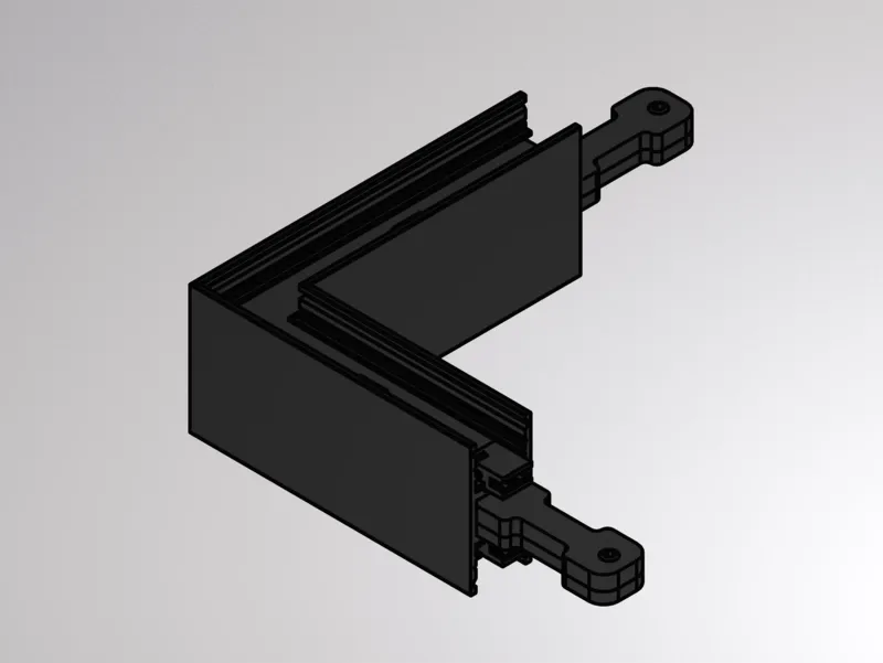 Molto Luce MAGNETICS H ECKVERBINDER (schwarz) Molto Luce MAGNETICS H ECKVERBINDER (schwarz) - Produktbild 1