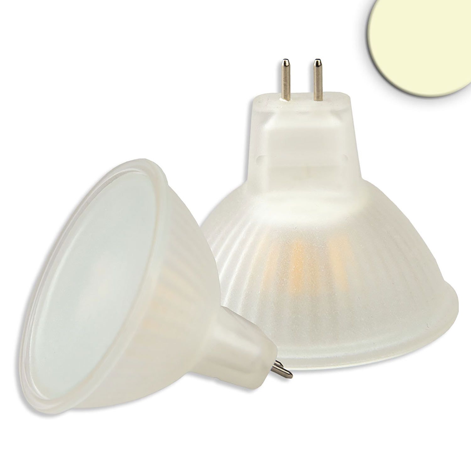 ISOLED MR16 LED Strahler 3,5W, 270°, opal, warmweiß ISOLED MR16 LED Strahler 3,5W, 270°, opal, warmweiß - 1