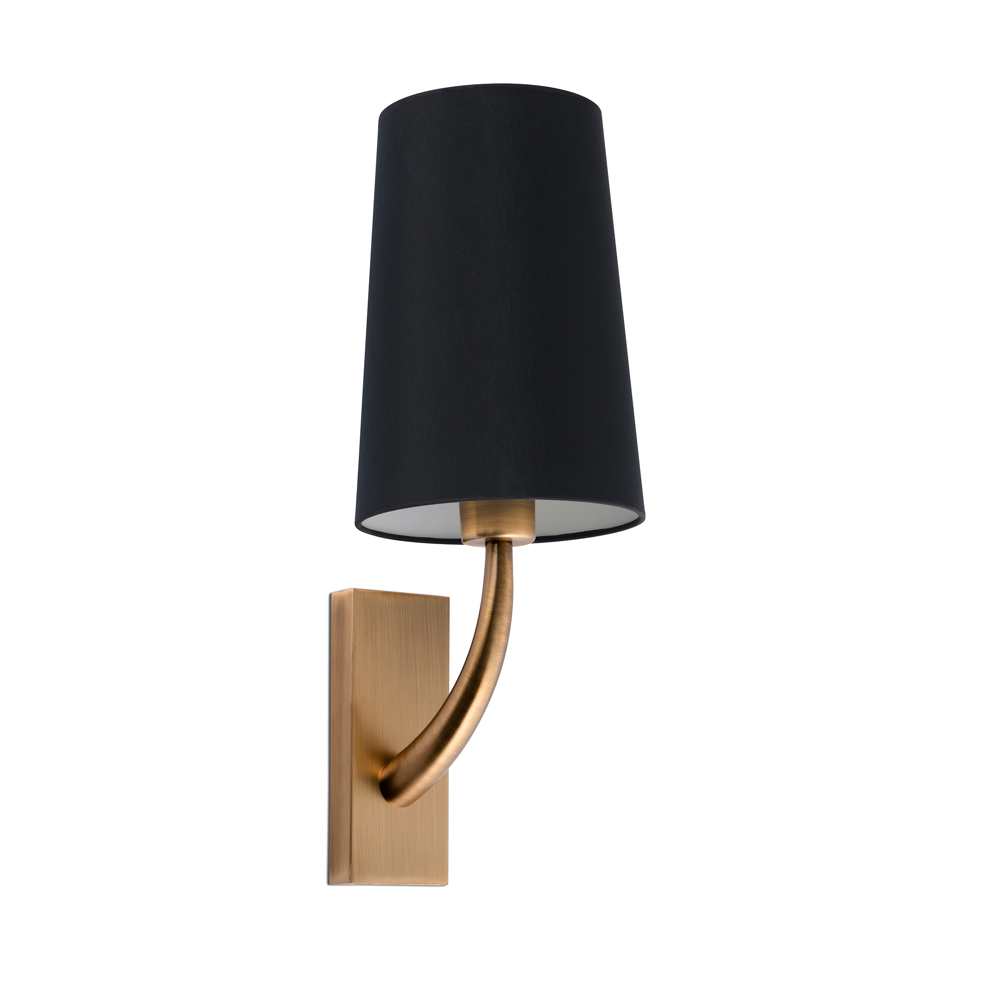 Faro REM Wandleuchte altgold matt/schwarz Faro REM Wandleuchte altgold matt/schwarz - Produktbild 1