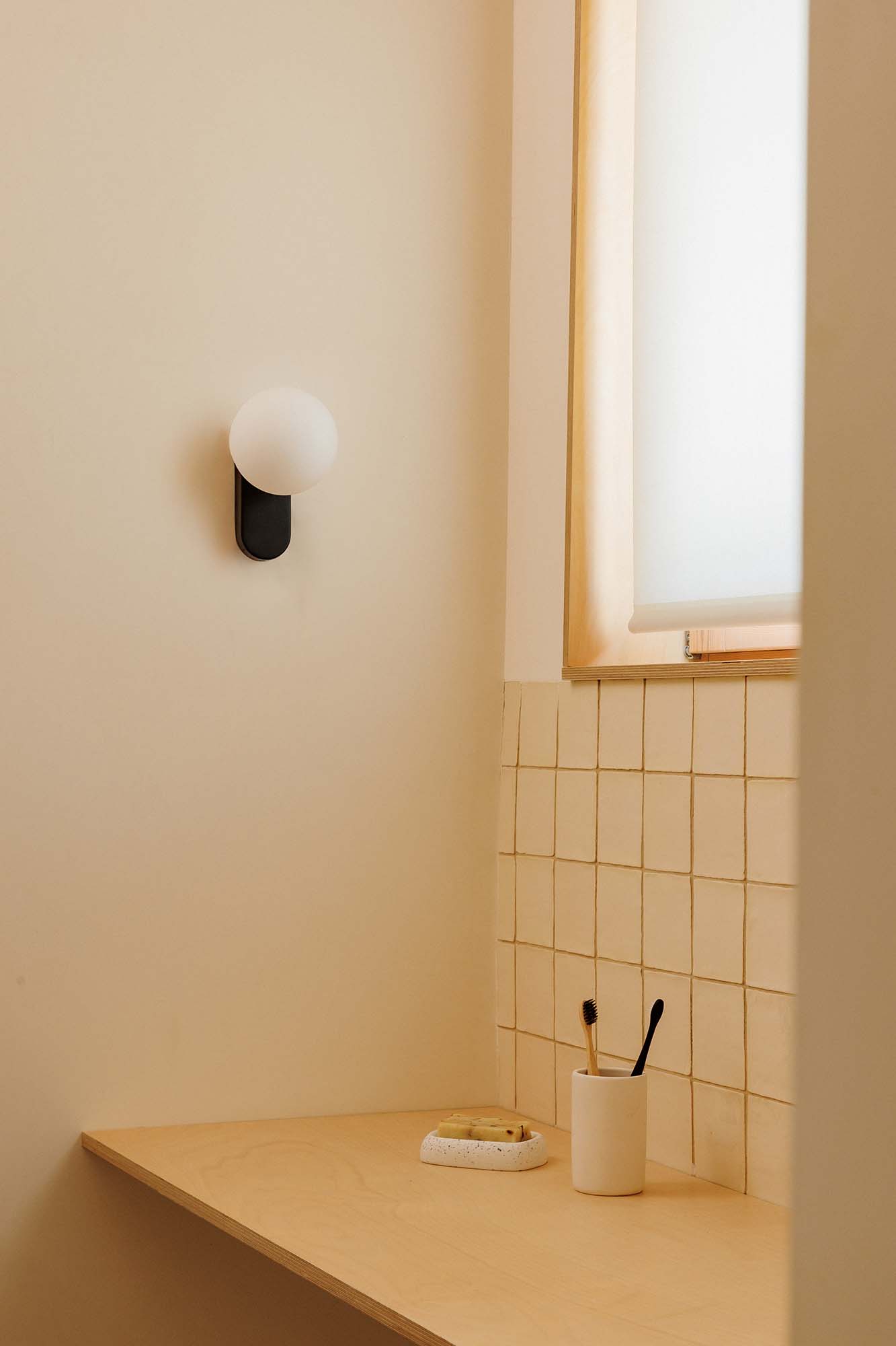 Faro MABE Wandleuchte schwarz - Produktbild 3