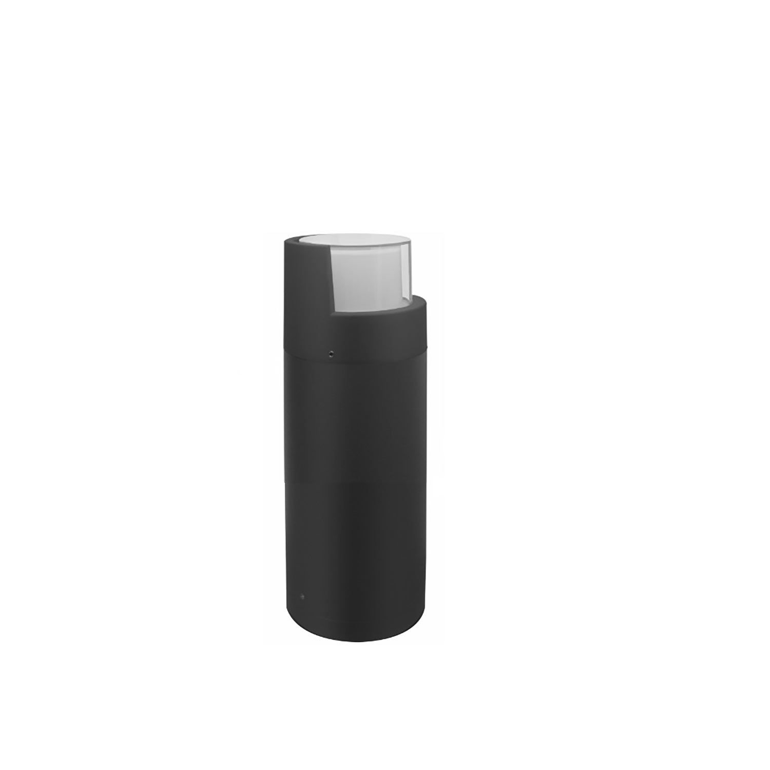ISOLED LED Wegeleuchte Poller-6, 30cm, 6W, sandschwarz, warmweiß - 1