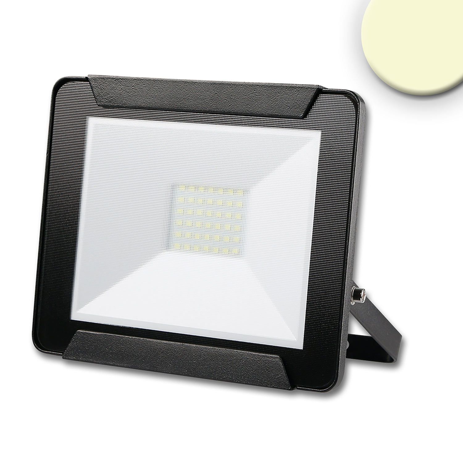 ISOLED LED Fluter 30W, warmweiß, schwarz, IP65 - 1