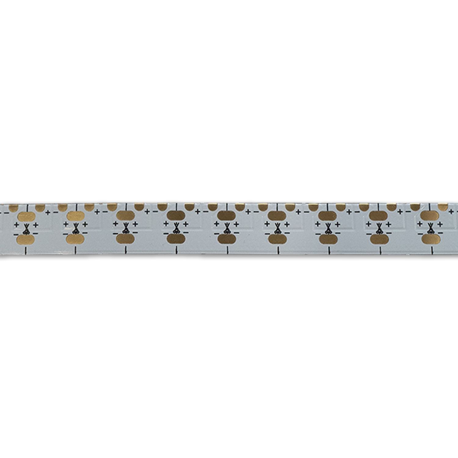 ISOLED Eckverbindung PCB zum Einlöten für 10mm Flexband, 2 polig, 50 Stk auf Rolle - 2