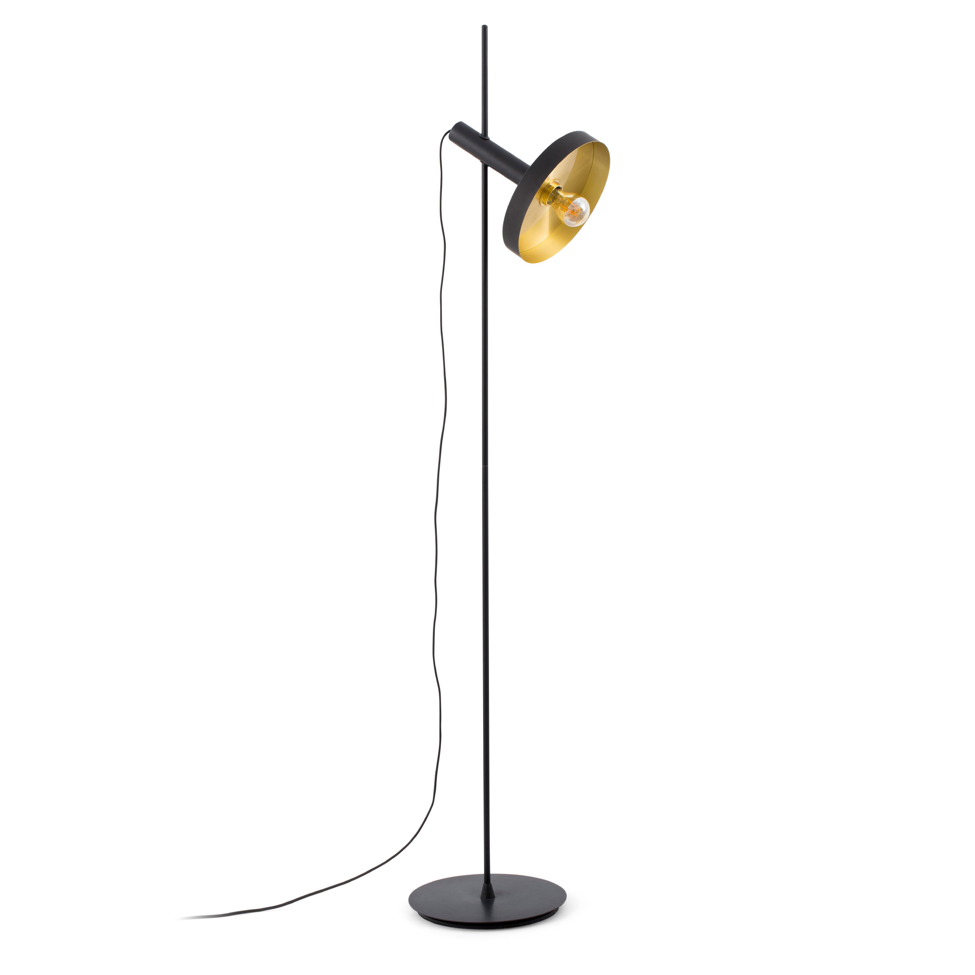 Faro WHIZZ Stehleuchte schwarz/gold - Produktbild 1