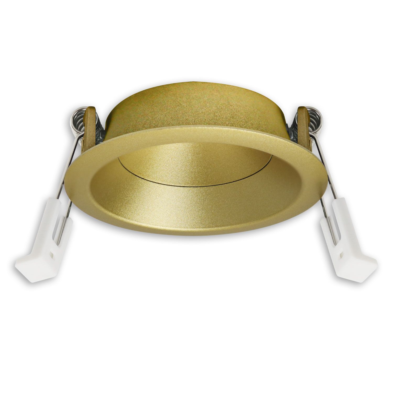 ISOLED Einbaur. f. Einbaustrahler Back68&LED Modul SYS-GU10, schwenkbar, gold - 1