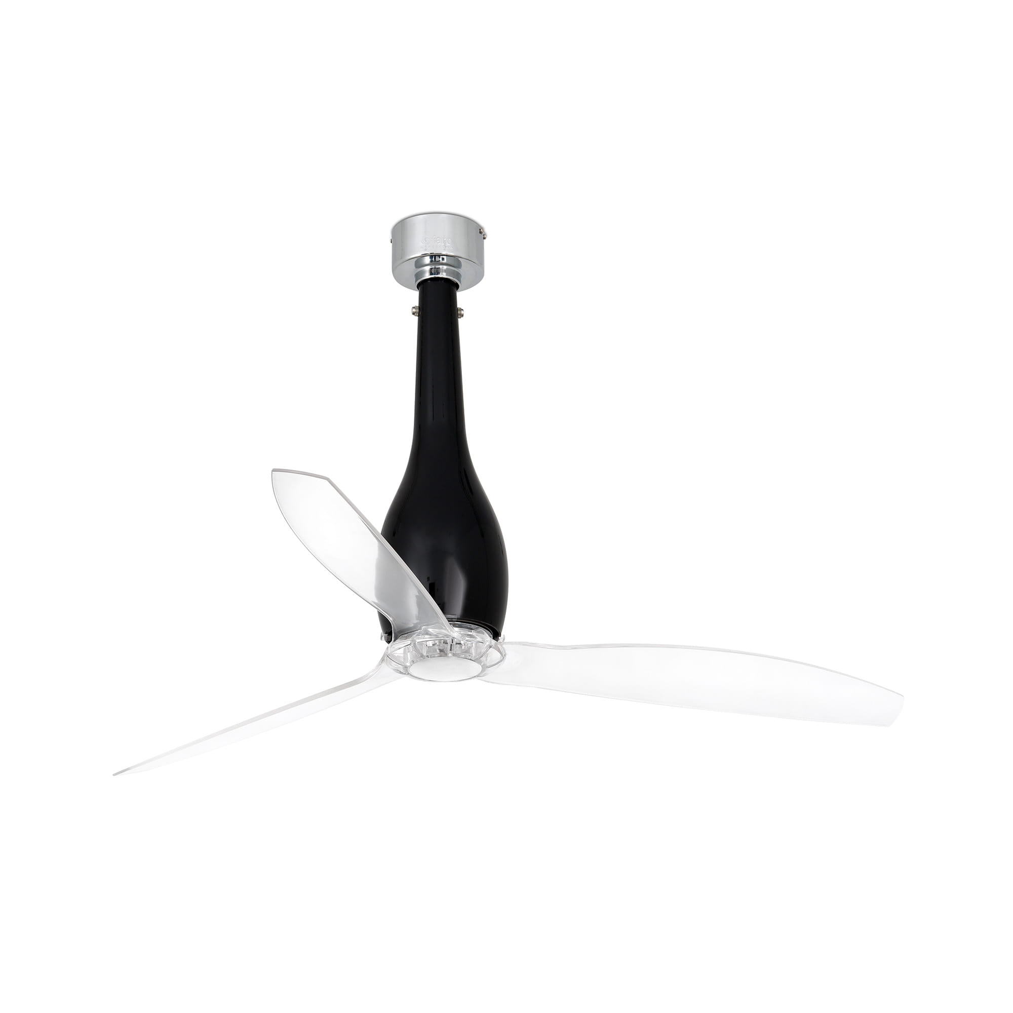Faro ETERFAN M Schwarzer glänzender/transparenter Ventilator - 1