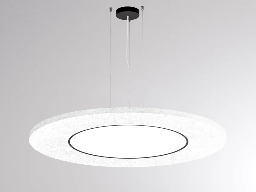 Molto Luce BOARD ROUND BIDO (weiß meliert) - 1