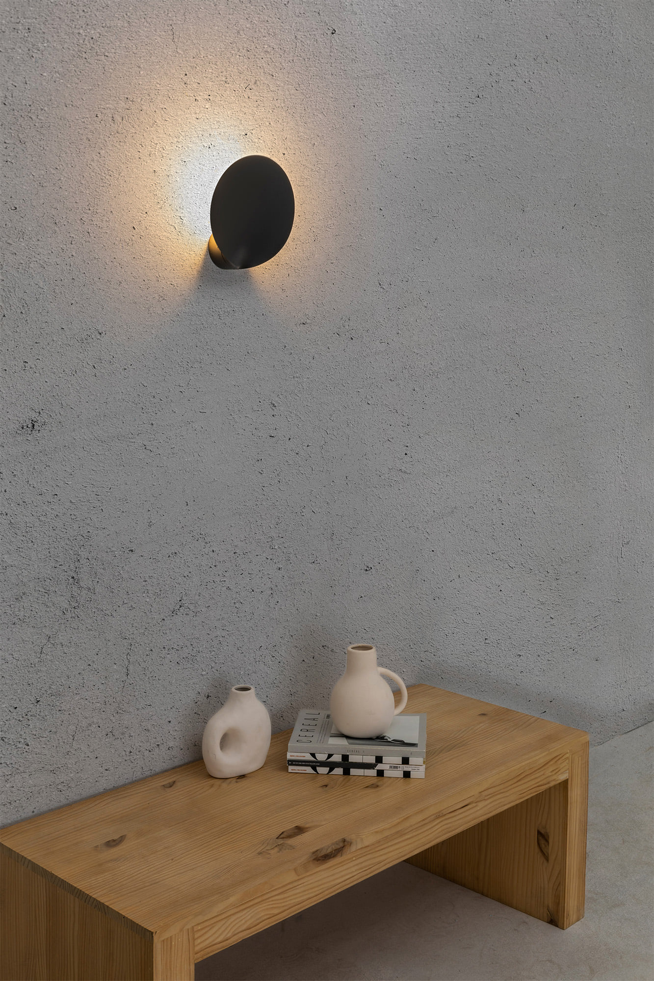 Faro LOTUS Wandleuchte dunkelgrau - Produktbild 3