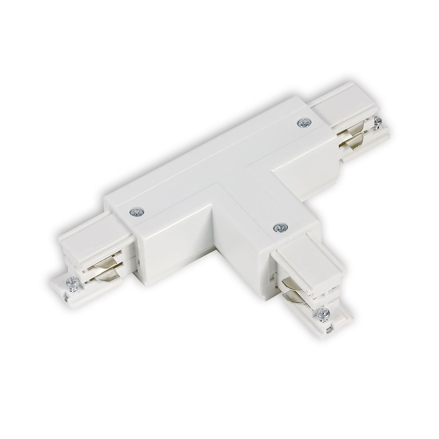 ISOLED 3-Phasen S1 T-Verbinder N-Leiter rechts, Schutzleiter links, weiß - 1