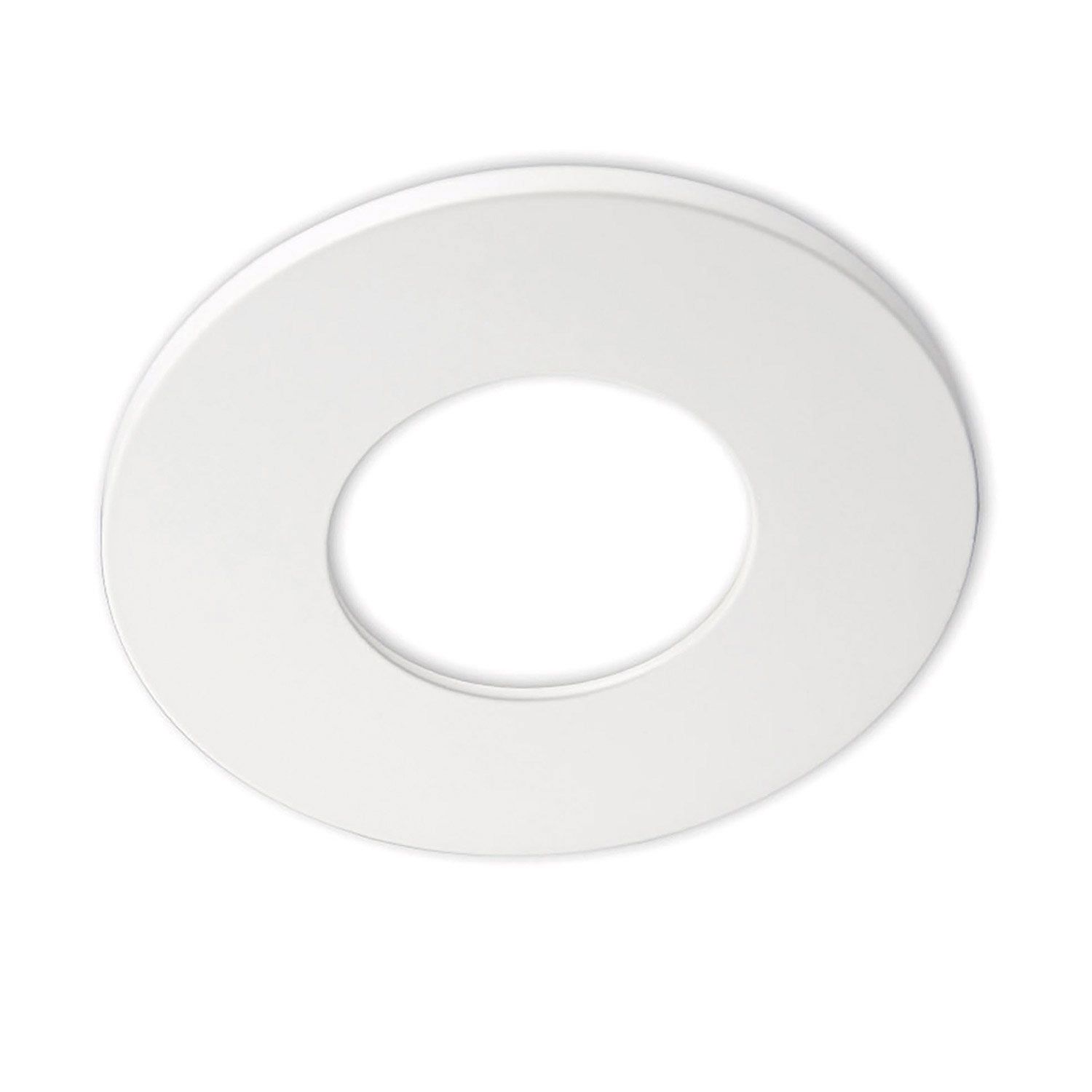 ISOLED Cover Aluminium rund weiß matt für Sys-68 - 1