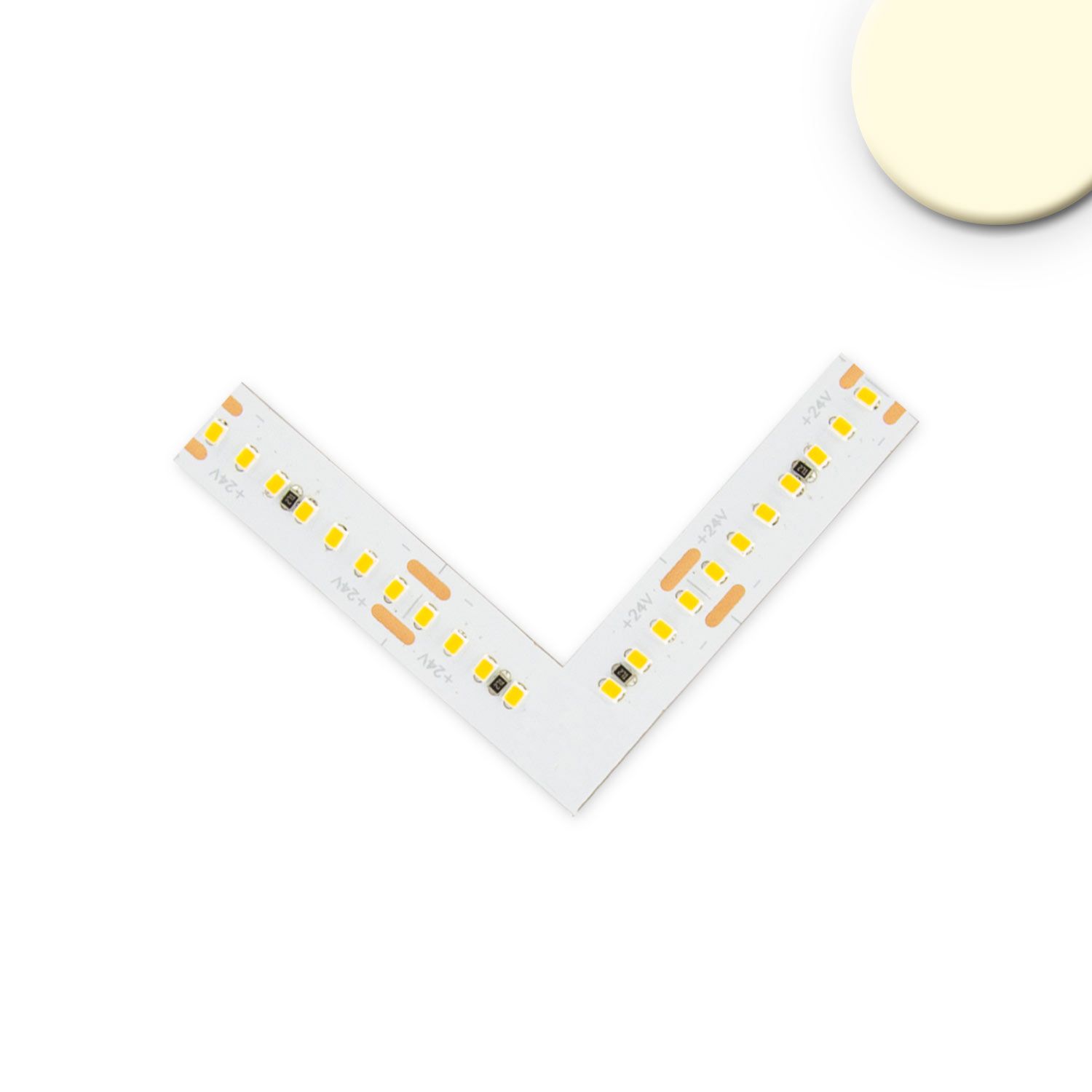 ISOLED Eckverbindung leuchtend 0,8W für CRI930 Linear10 Flexband, 24V DC, 15W, IP20 ISOLED Eckverbindung leuchtend 0,8W für CRI930 Linear10 Flexband, 24V DC, 15W, IP20 - 1