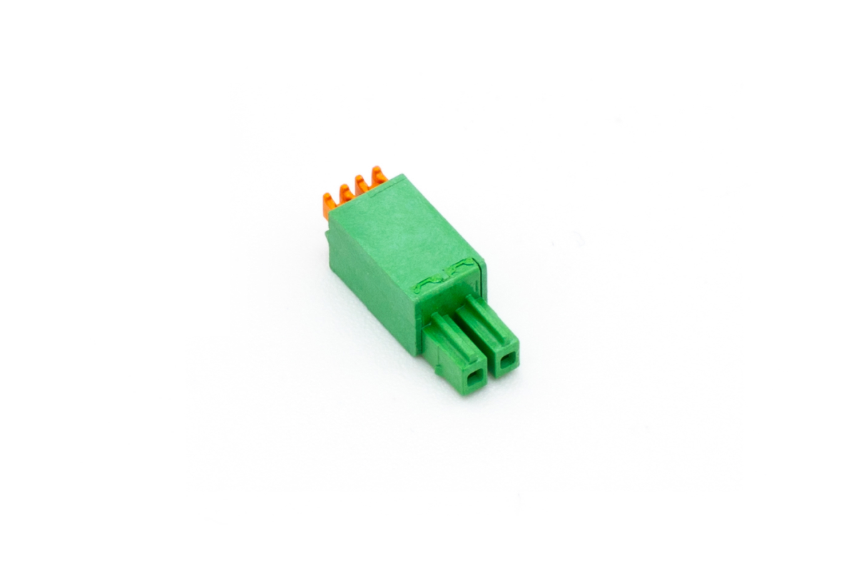 Loxone Push-Steckklemme Grün 2fach - 2