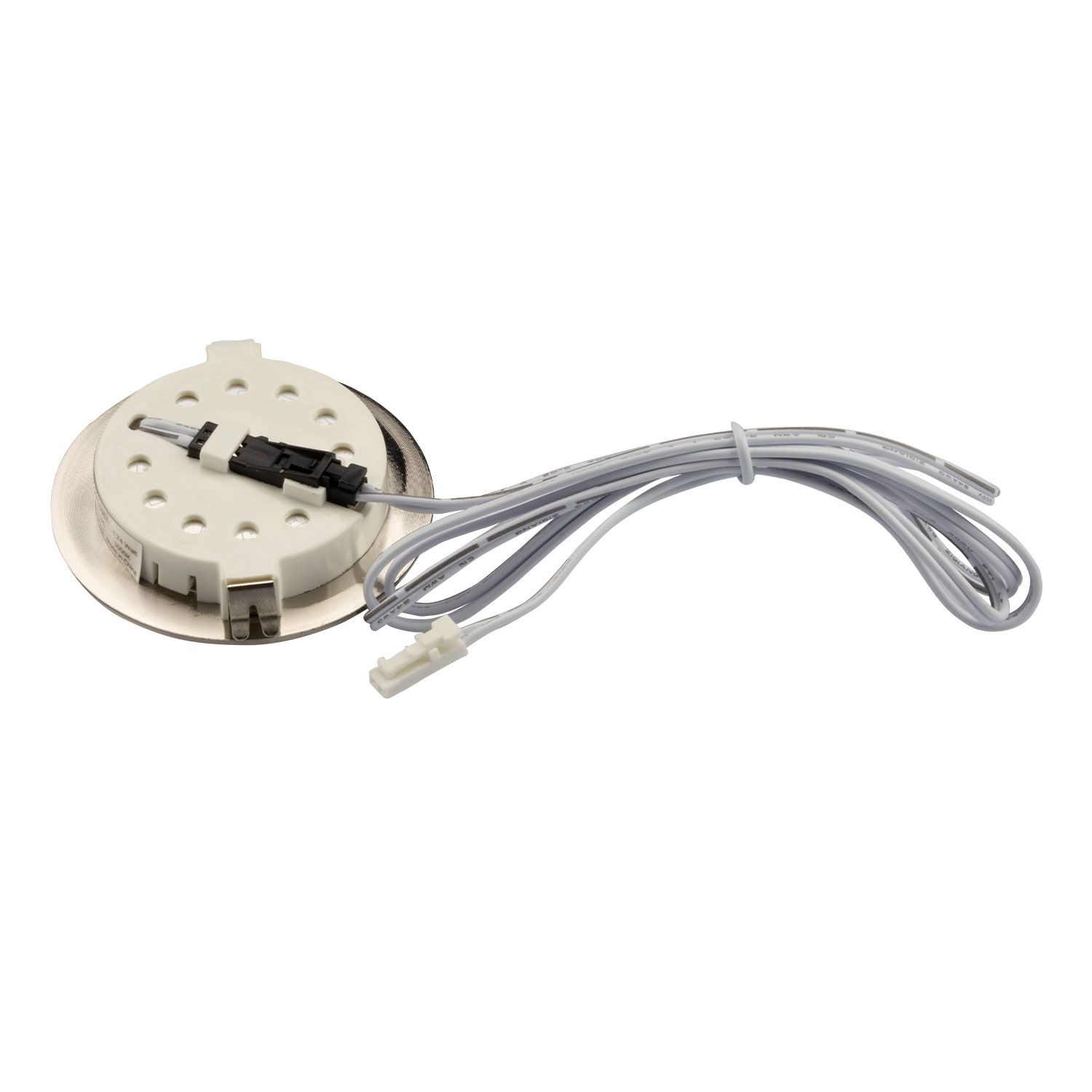ISOLED LED Möbeleinbaustrahler MiniAMP silber, 2W, 12V DC warmweiß 3000K, dimmbar - 4