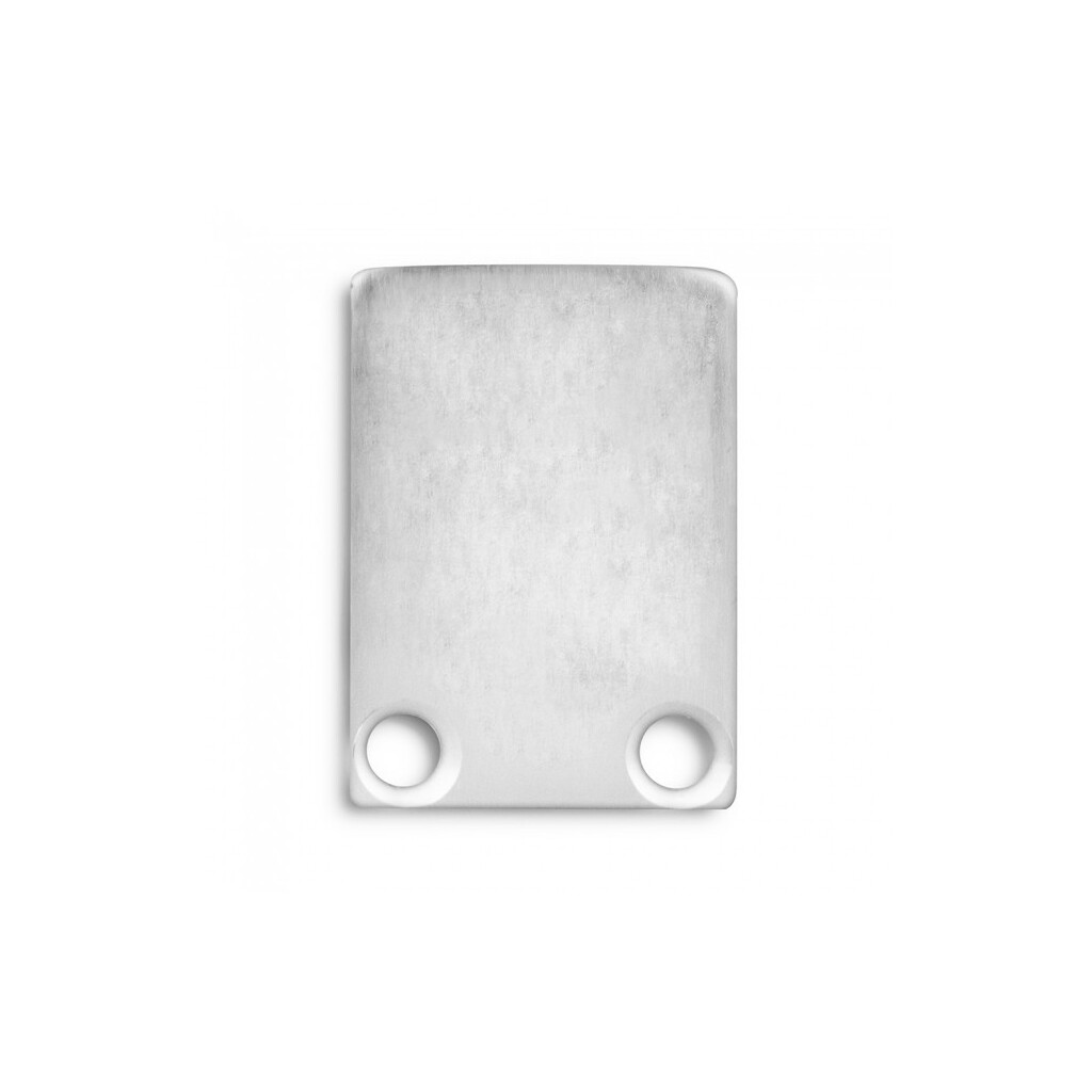 Emilum Endkappe E10.2 Aluminium für Profil PL2 in Verbindung mit PL10, 2 STK, inkl. Schrauben - Produktbild 1