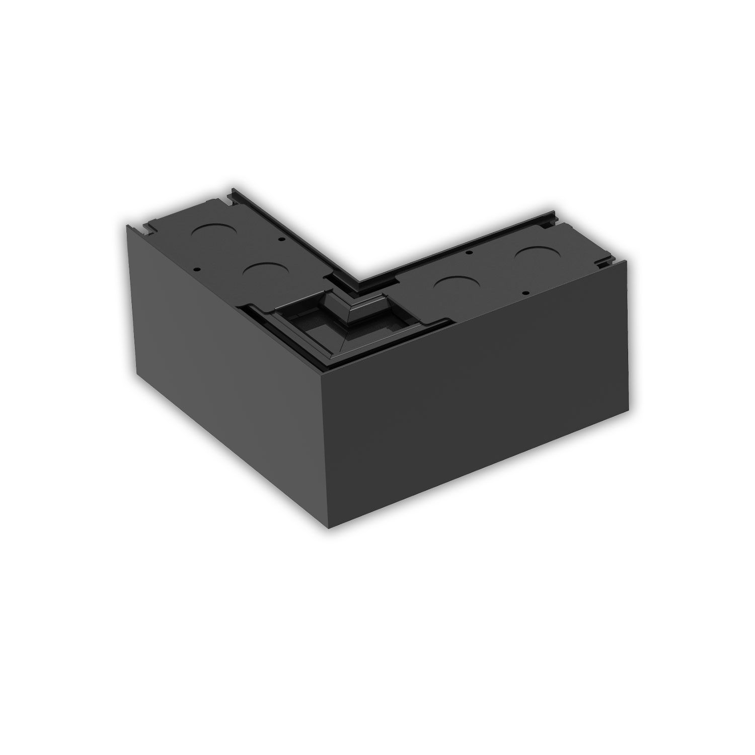 ISOLED L-Verbinder für Aufbau/Hängeleuchte LINKLINE50 schwarz - 1