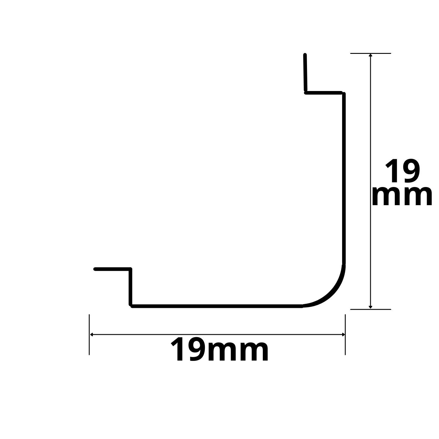 ISOLED Montageklammer für Eckprofil CORNER10 - 2