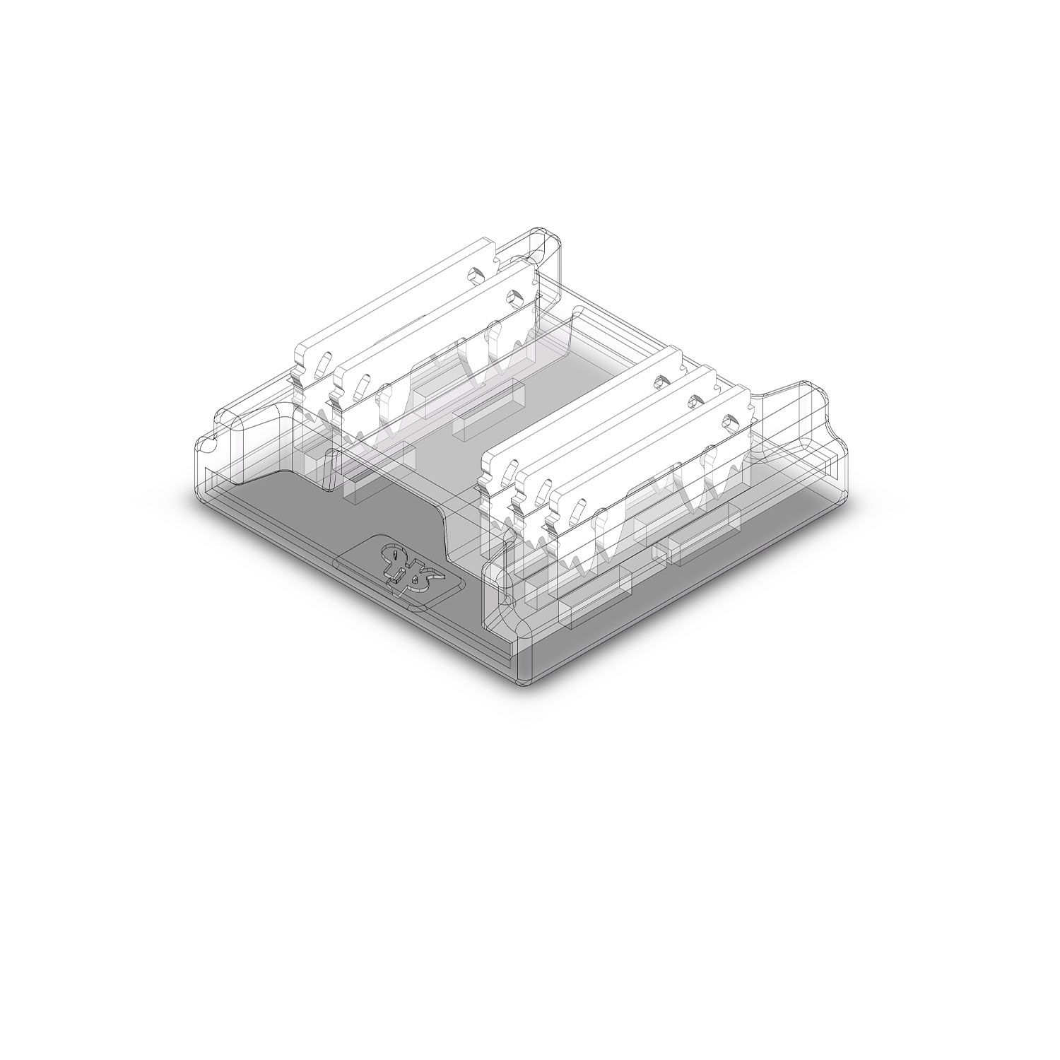 ISOLED Kontakt-Verbinder (max. 5A) K2-512-COB für 5-pol. IP20 Flexstripes mit Breite 12mm - 3