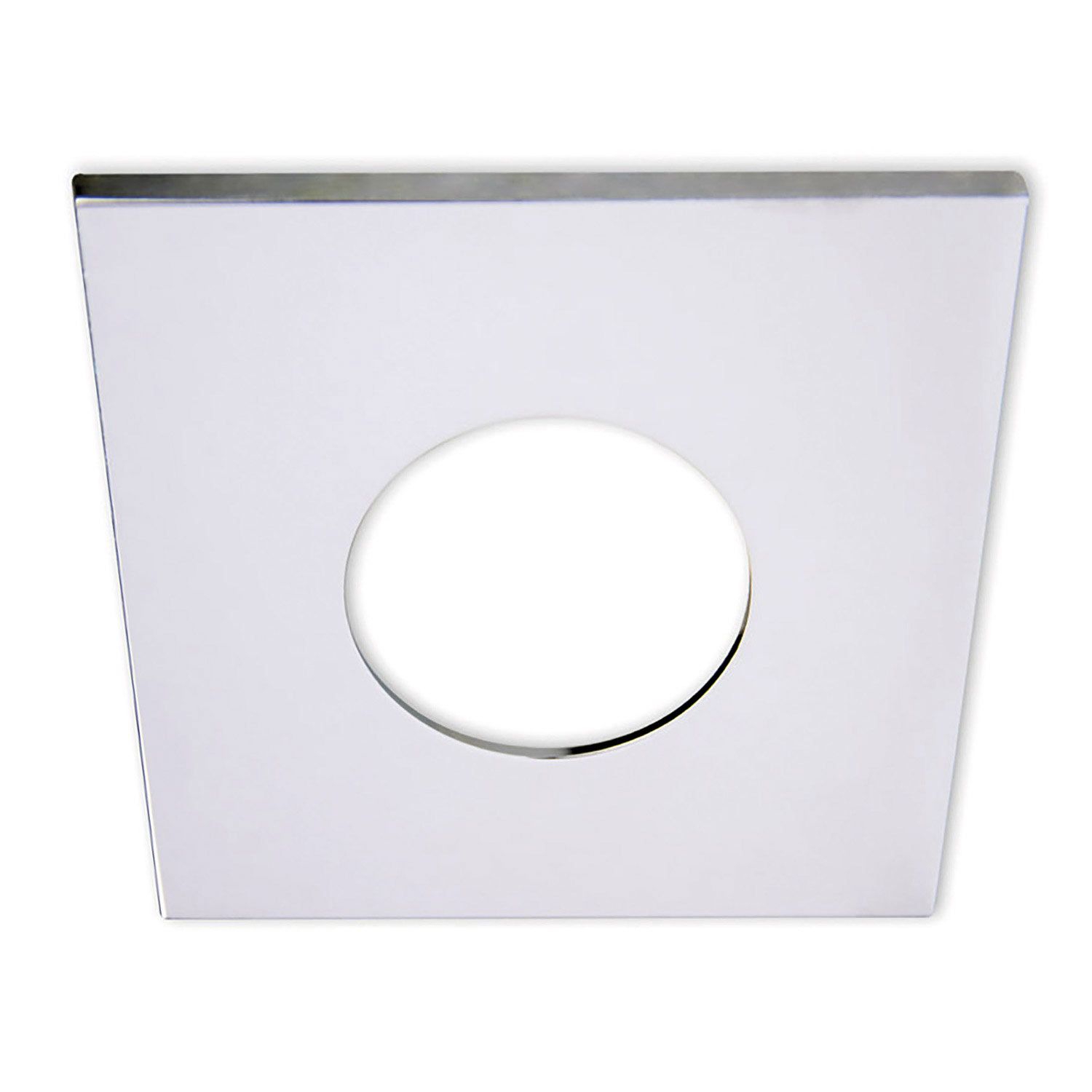 ISOLED Cover Aluminium eckig chrom für Sys-68 - 1