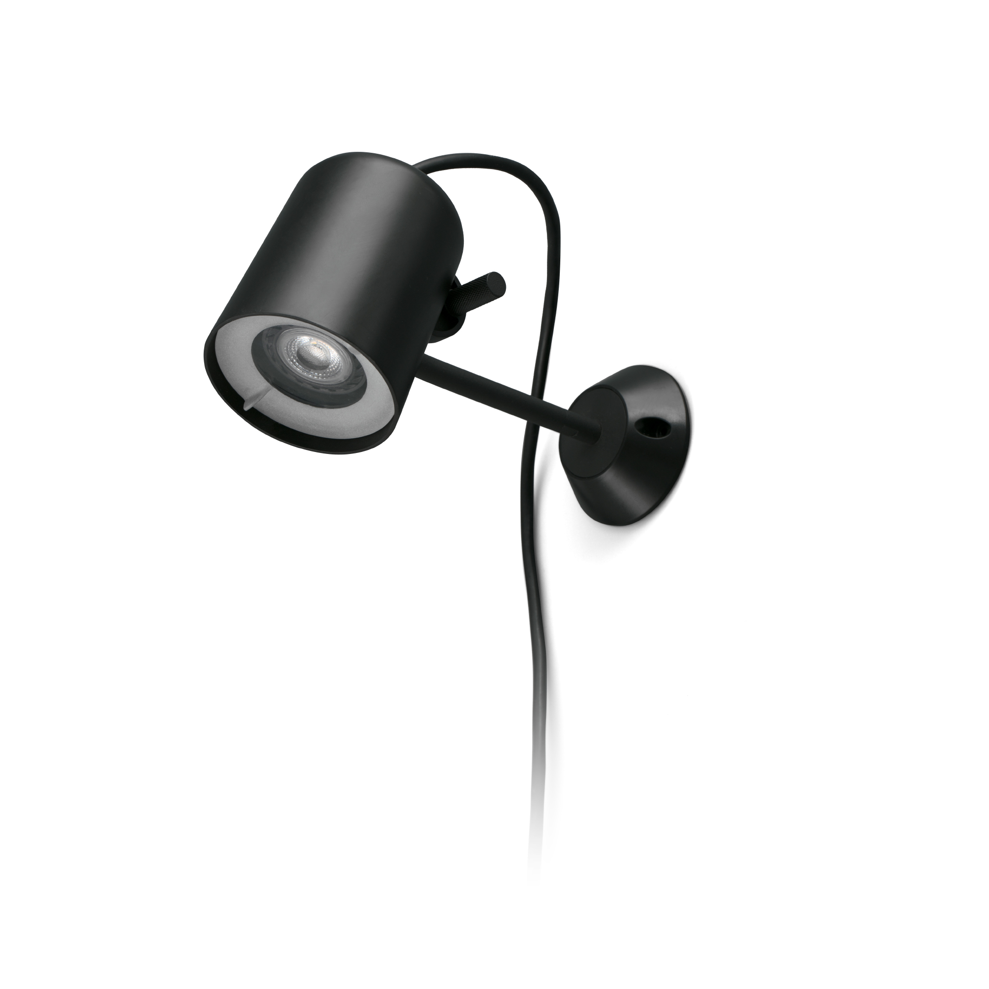 Faro FLOW Wandleuchte mit schwarzem Stab - Produktbild 1