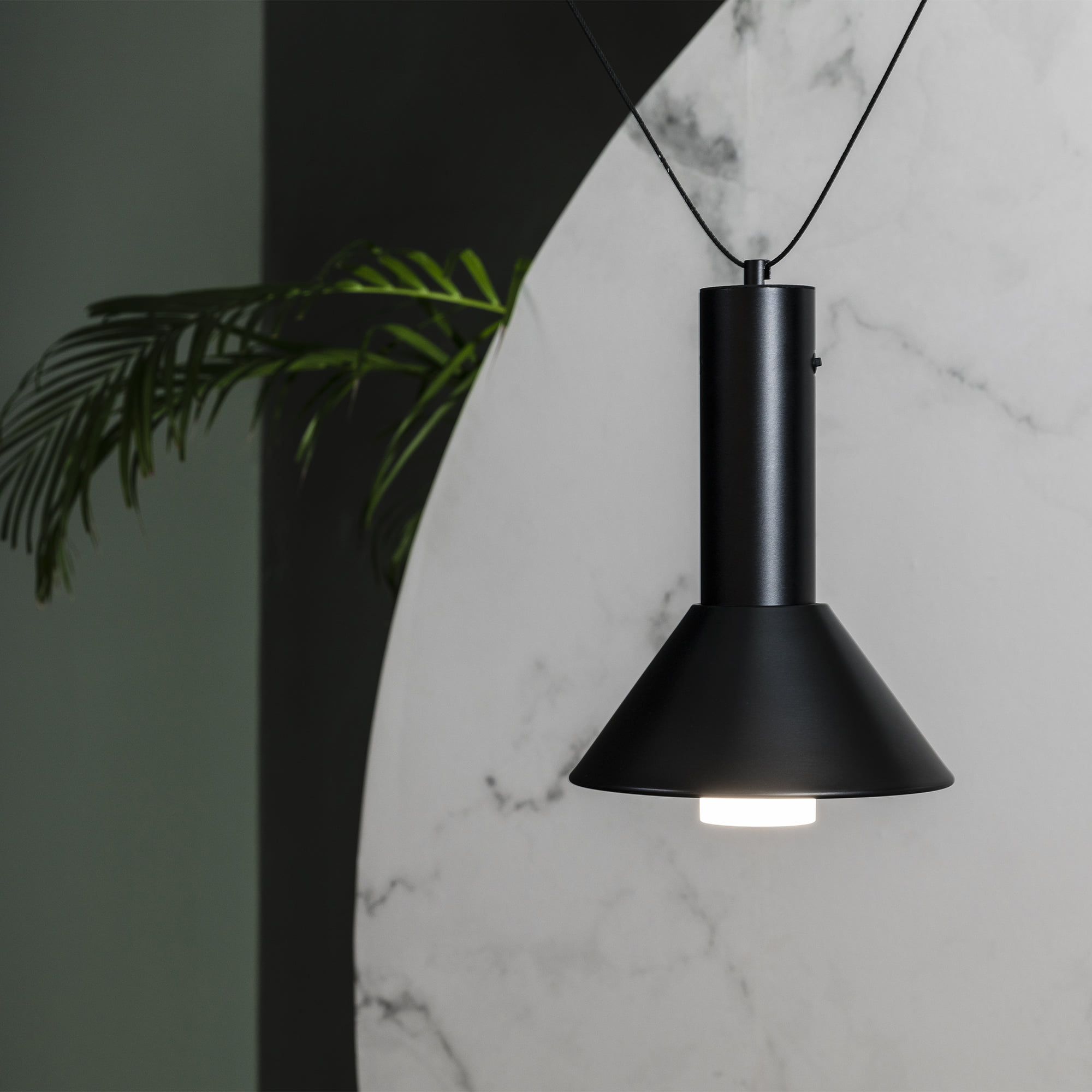 Faro FUJI Schwarze tragbare Lampe - 3