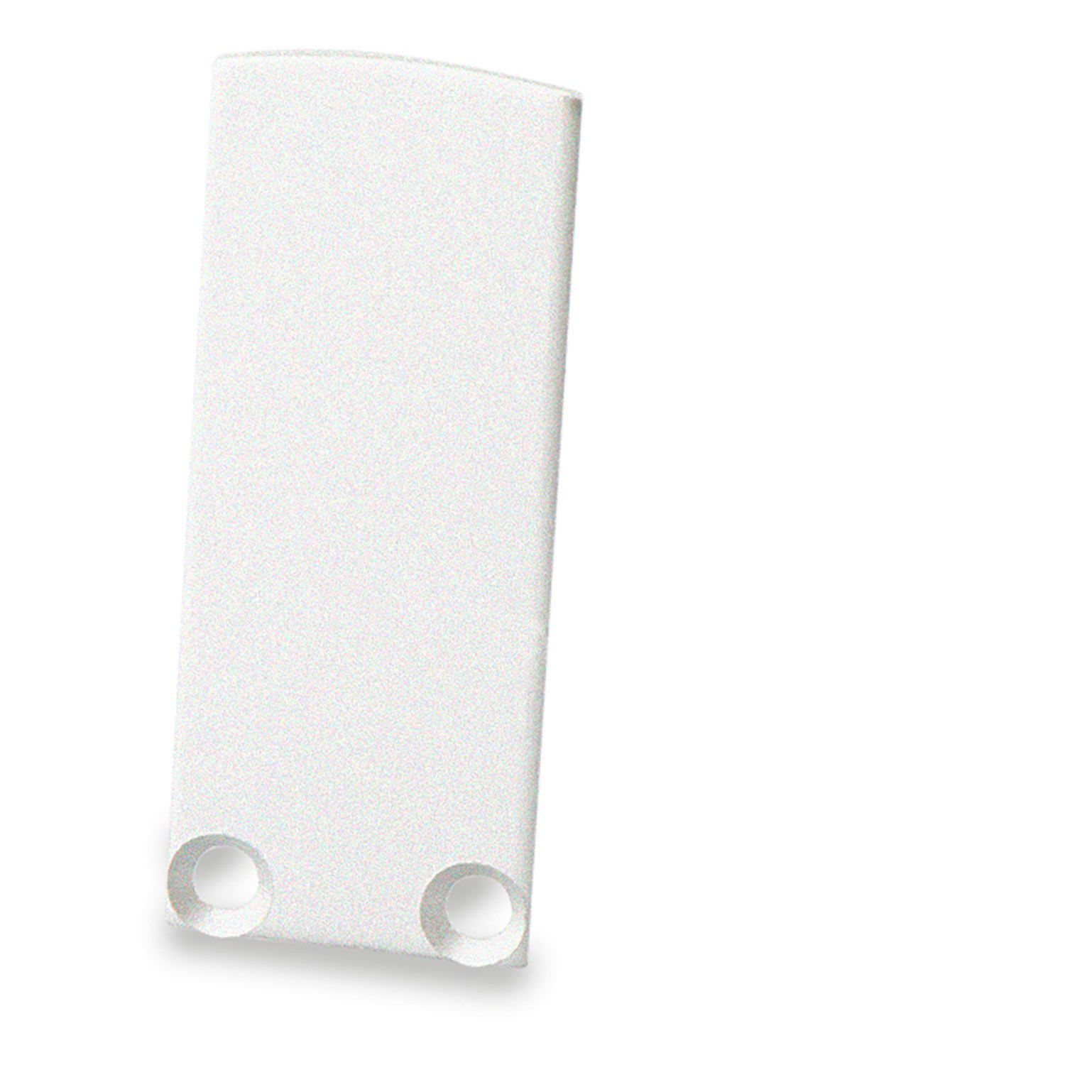 ISOLED Endkappe EC18 für SURF12 RAIL inkl. COVER4 mit TUNNEL, Alu eloxiert - 1