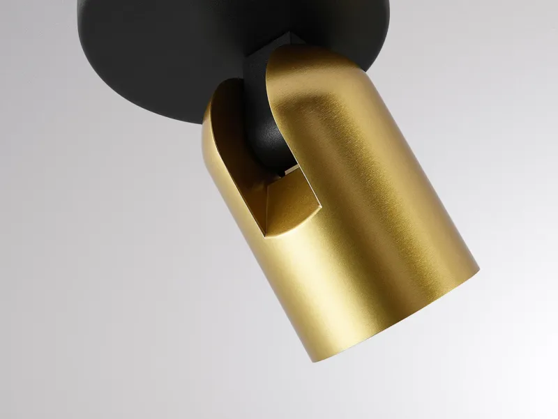 Molto Luce NUUN SPOT I SD (schwarz gold) - 5
