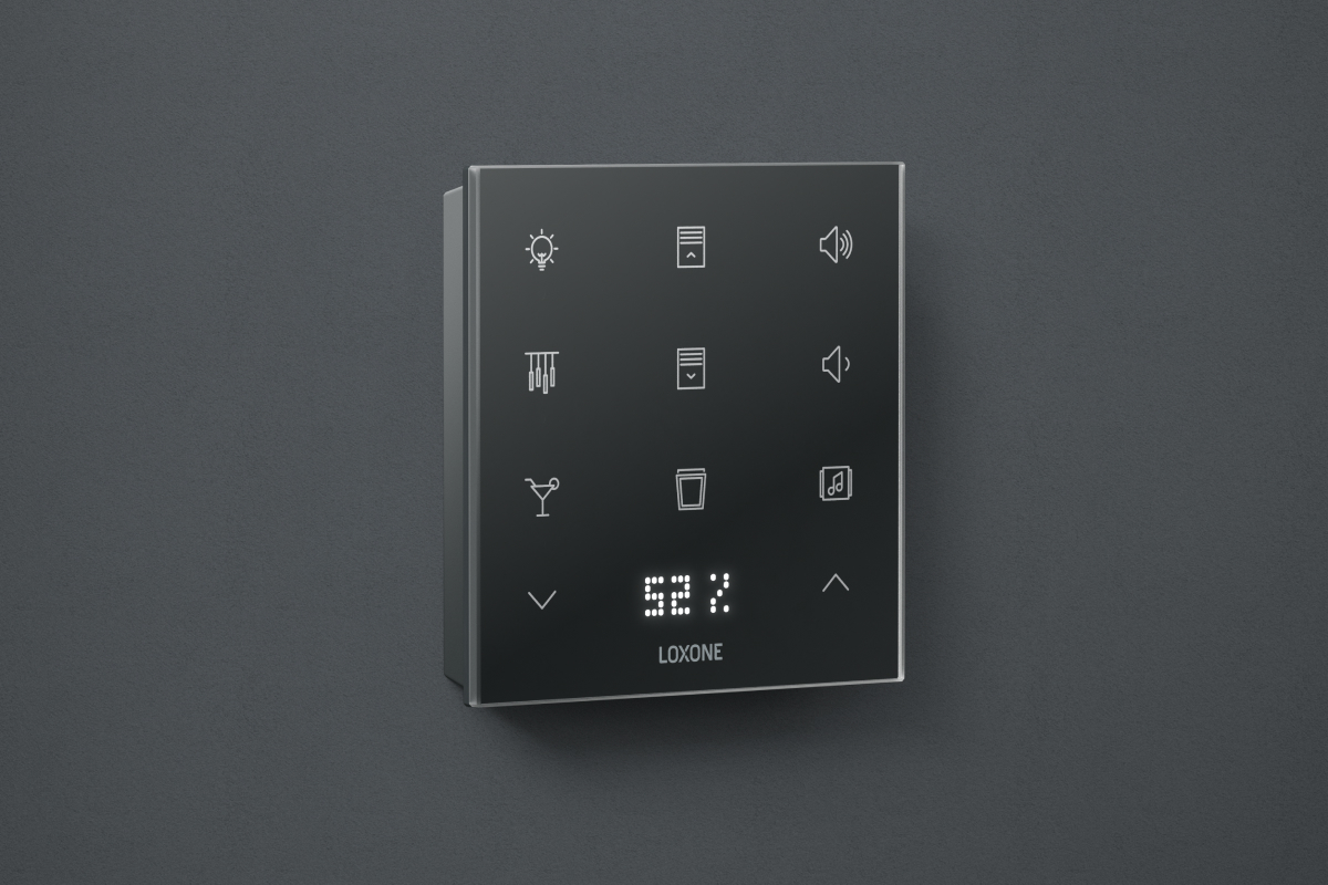 Loxone Touch Pure Flex Tree Gen. 1 Auslaufmodell Anthrazit - Produktbild 7